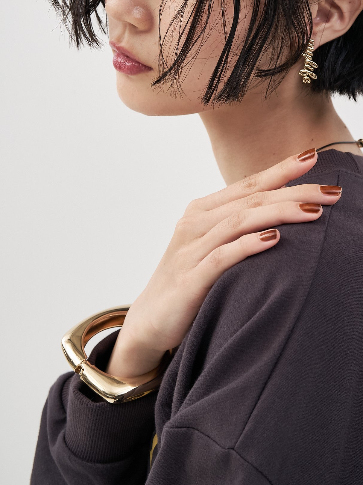 【CHIGNON】スクエアプランプバングル/0054-123RT