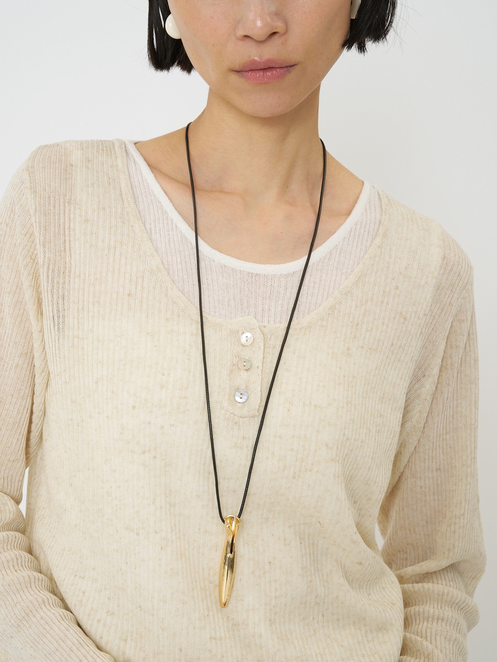 【CHIGNON】ロングチューブネックレス/0061-116SH