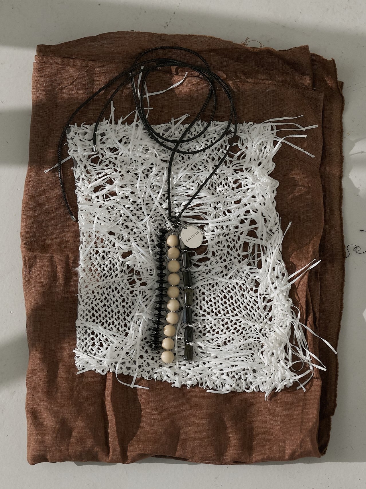 【CHIGNON】天然石ネックレス&キーホルダー/0061-117SH