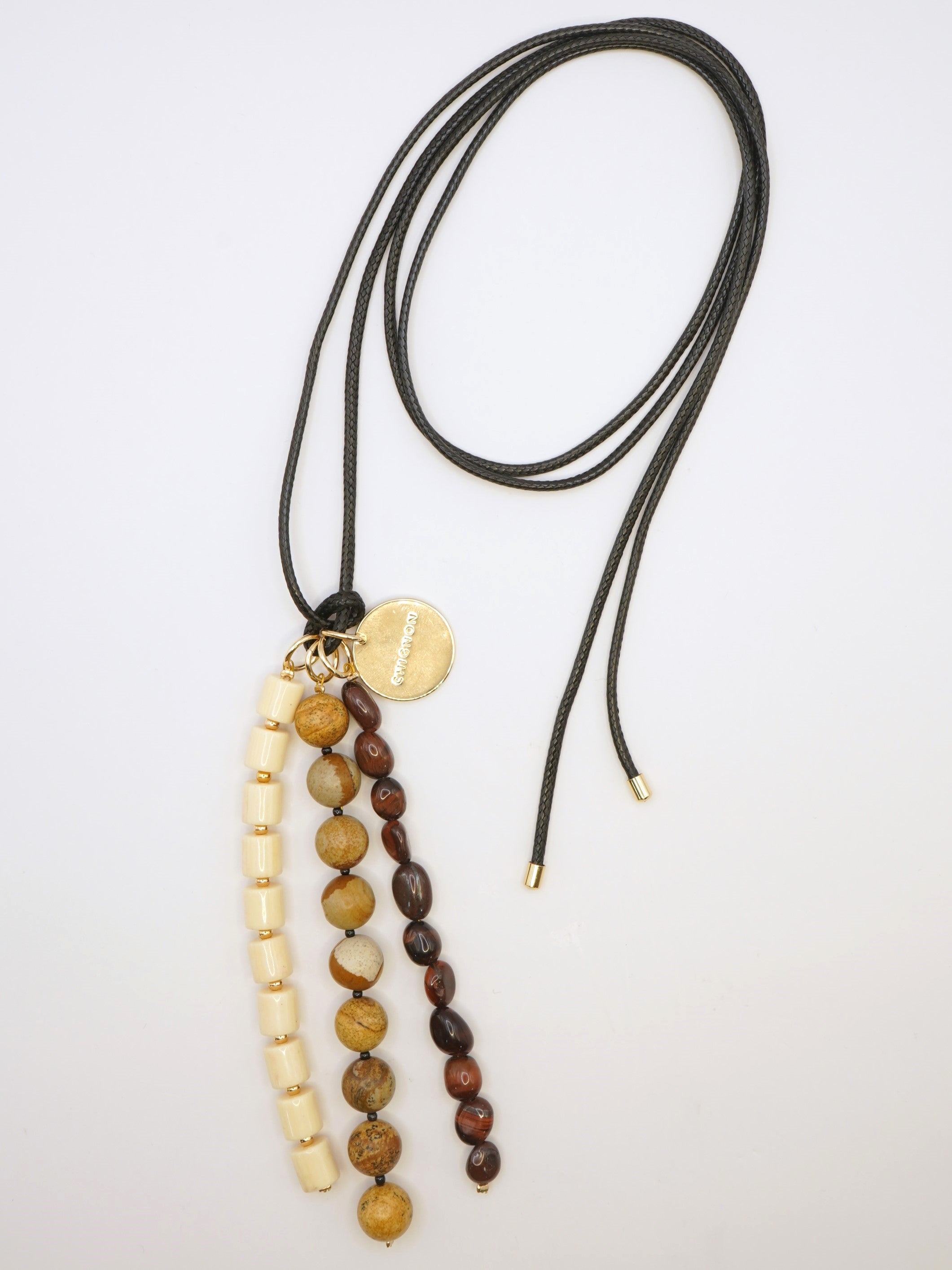 【CHIGNON】天然石ネックレス&キーホルダー/0061-117SH