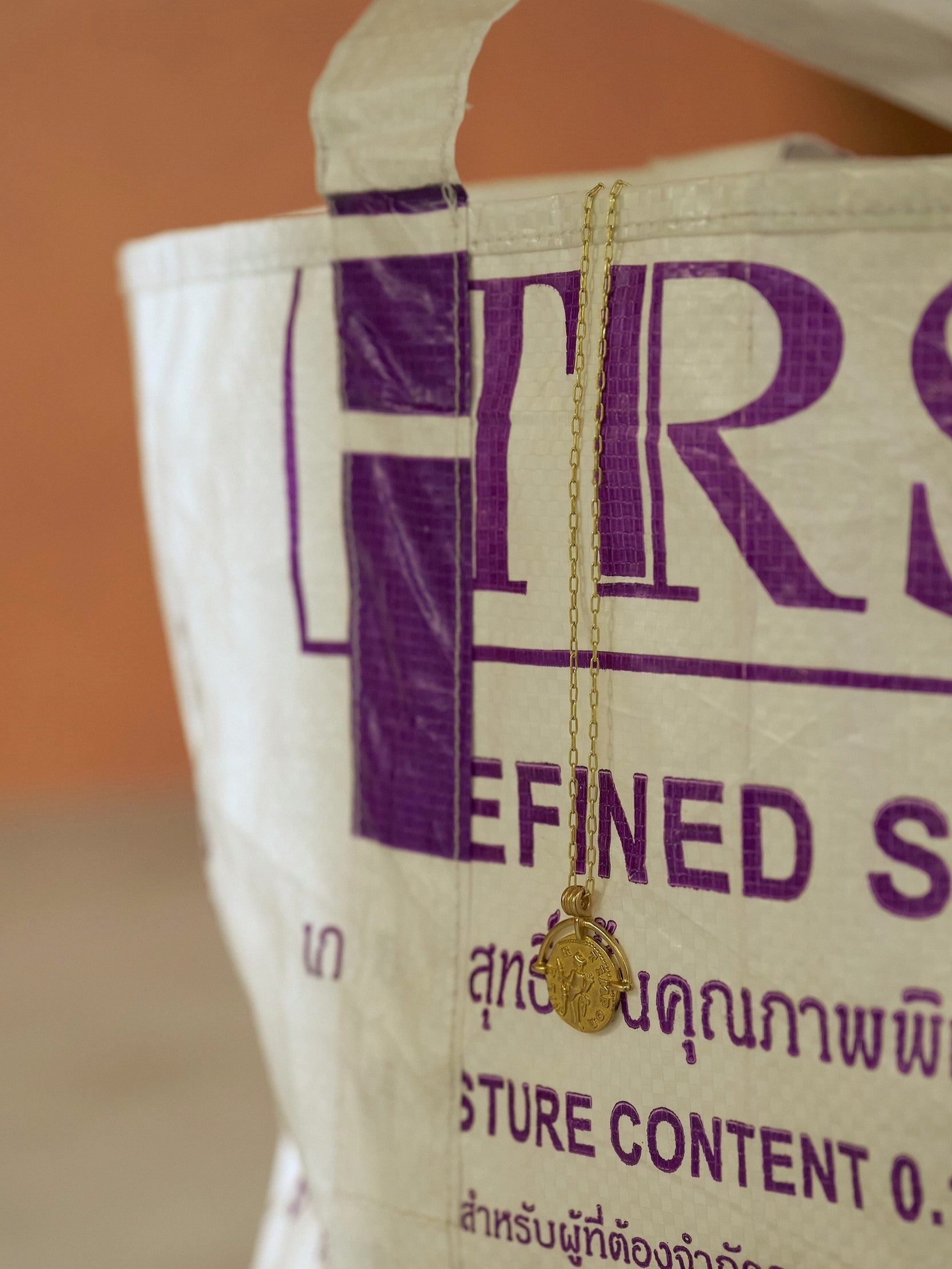 【CHIGNON】変形コインネックレス/0061-119SH