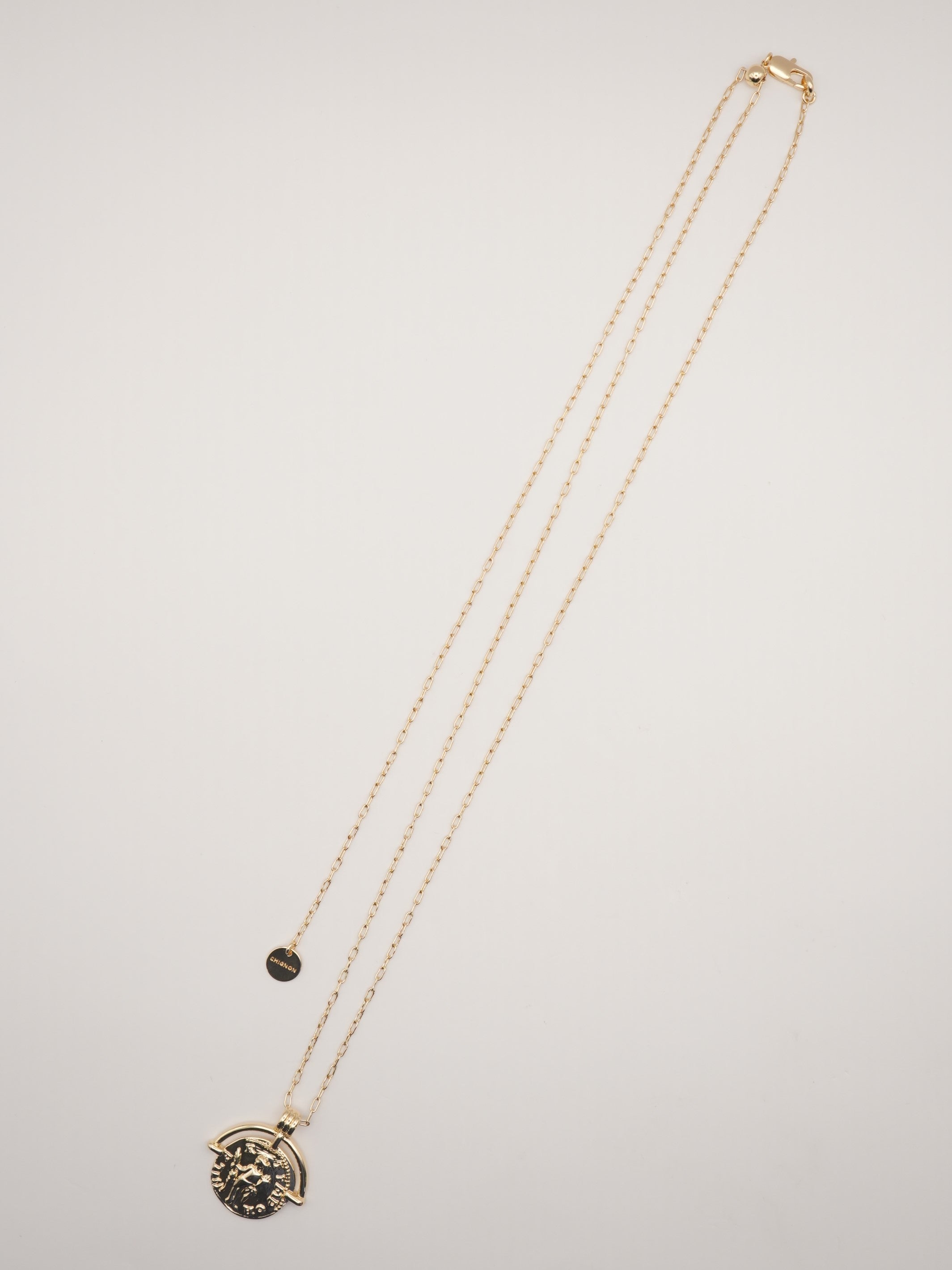 【CHIGNON】変形コインネックレス/0061-119SH