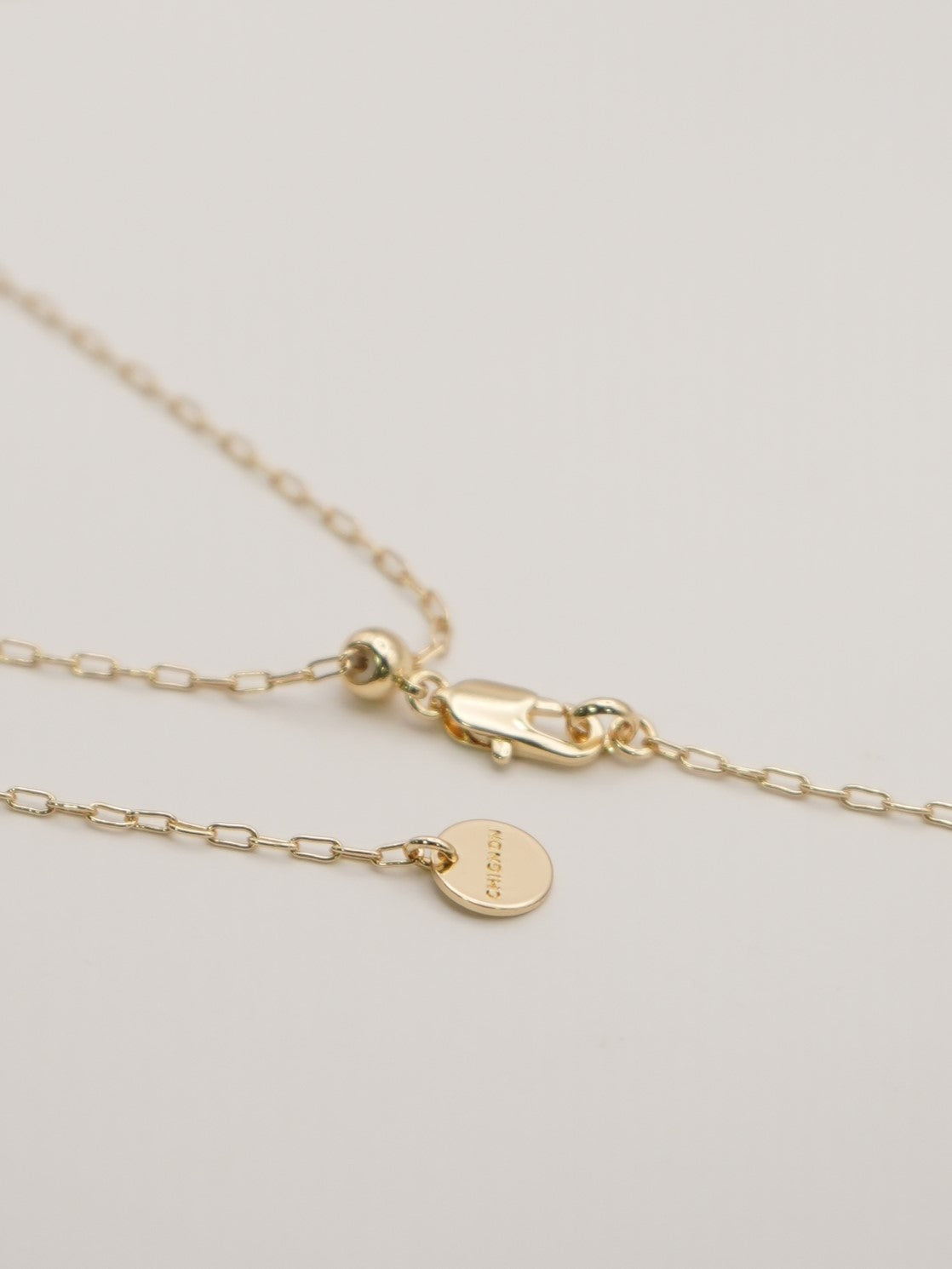 【CHIGNON】変形コインネックレス/0061-119SH