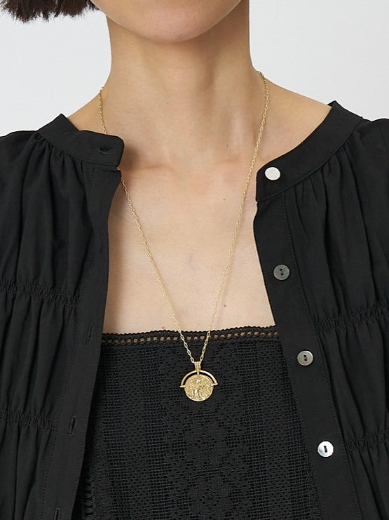 【CHIGNON】変形コインネックレス/0061-119SH