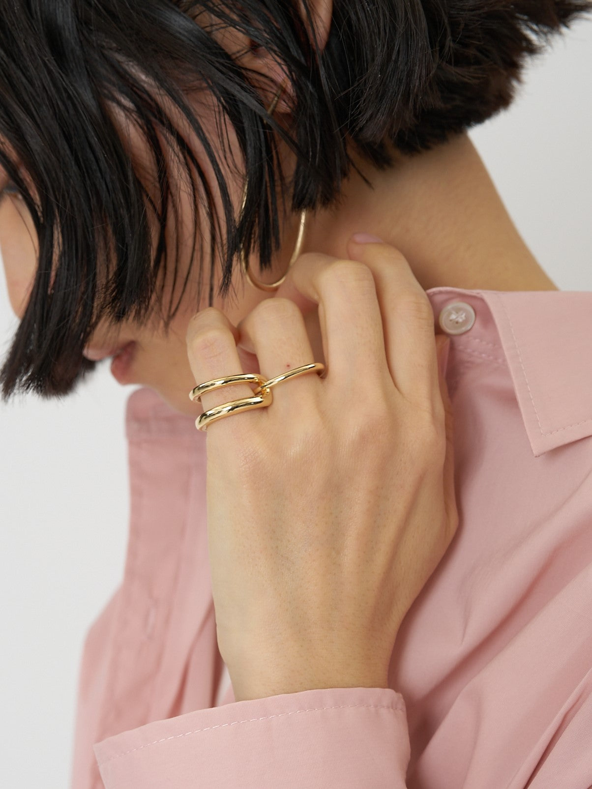 【CHIGNON】2WAYコネクトリング/0061-126RT