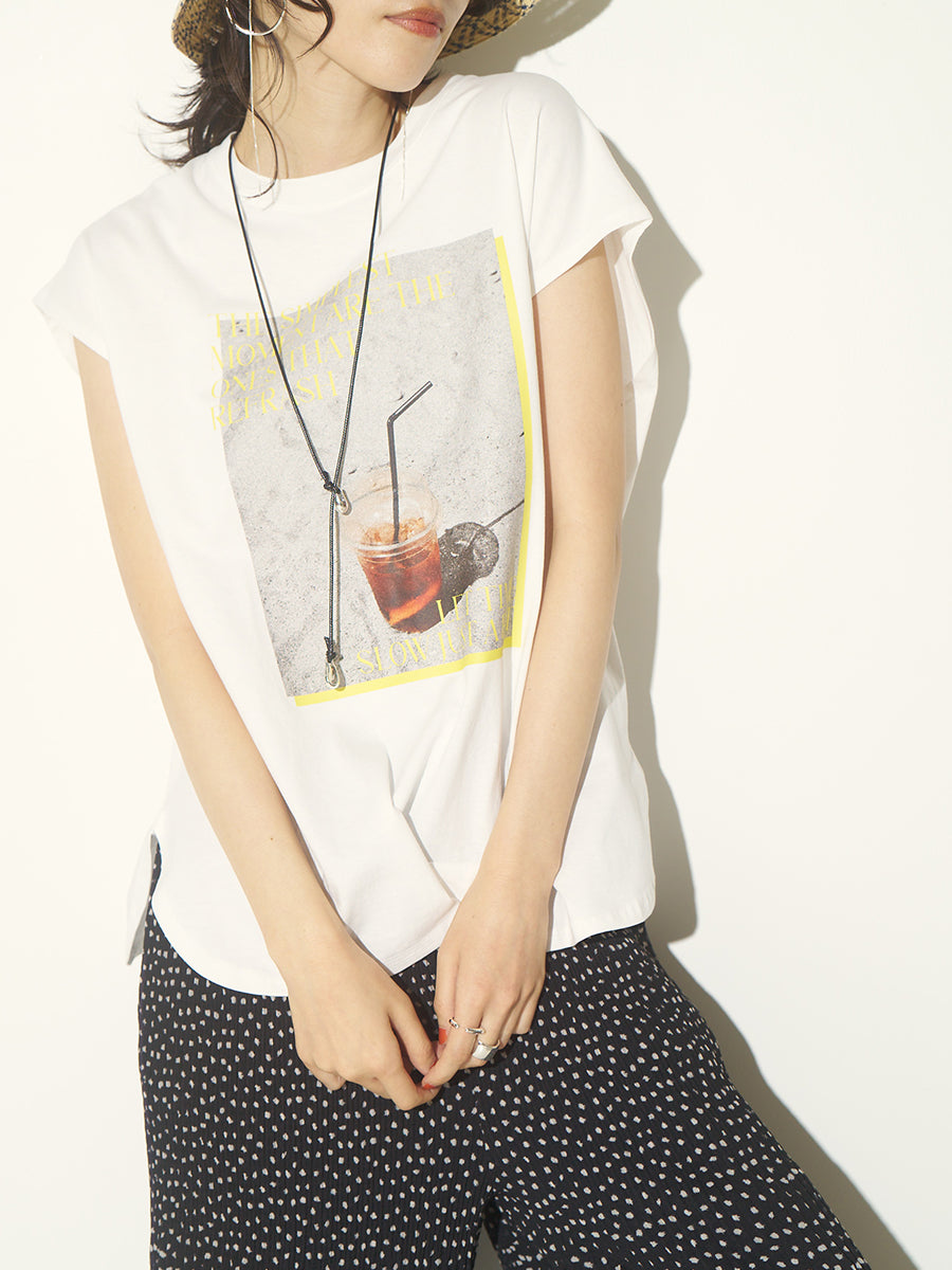 【CHIGNON】ニュアンスドロップY字コードネックレス/0062-436SH