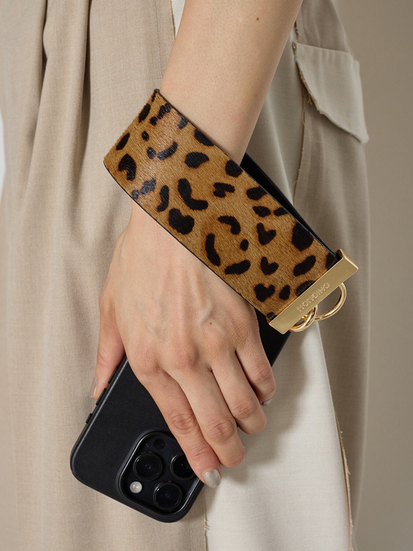 【CHIGNON】ハラコスマホストラップ/0065-459SH