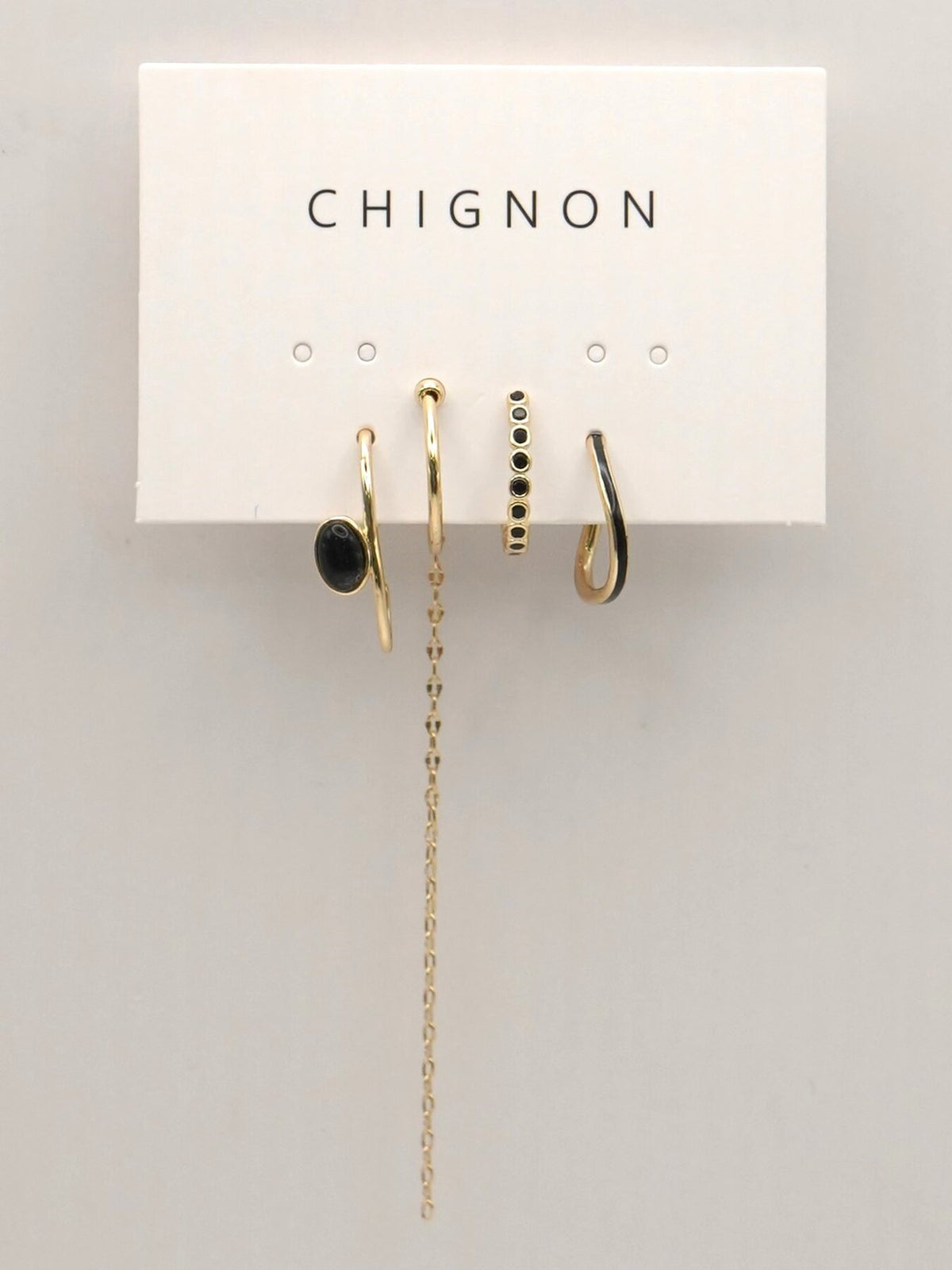 【CHIGNON】4レイヤーイヤカフセット/0066-778SH