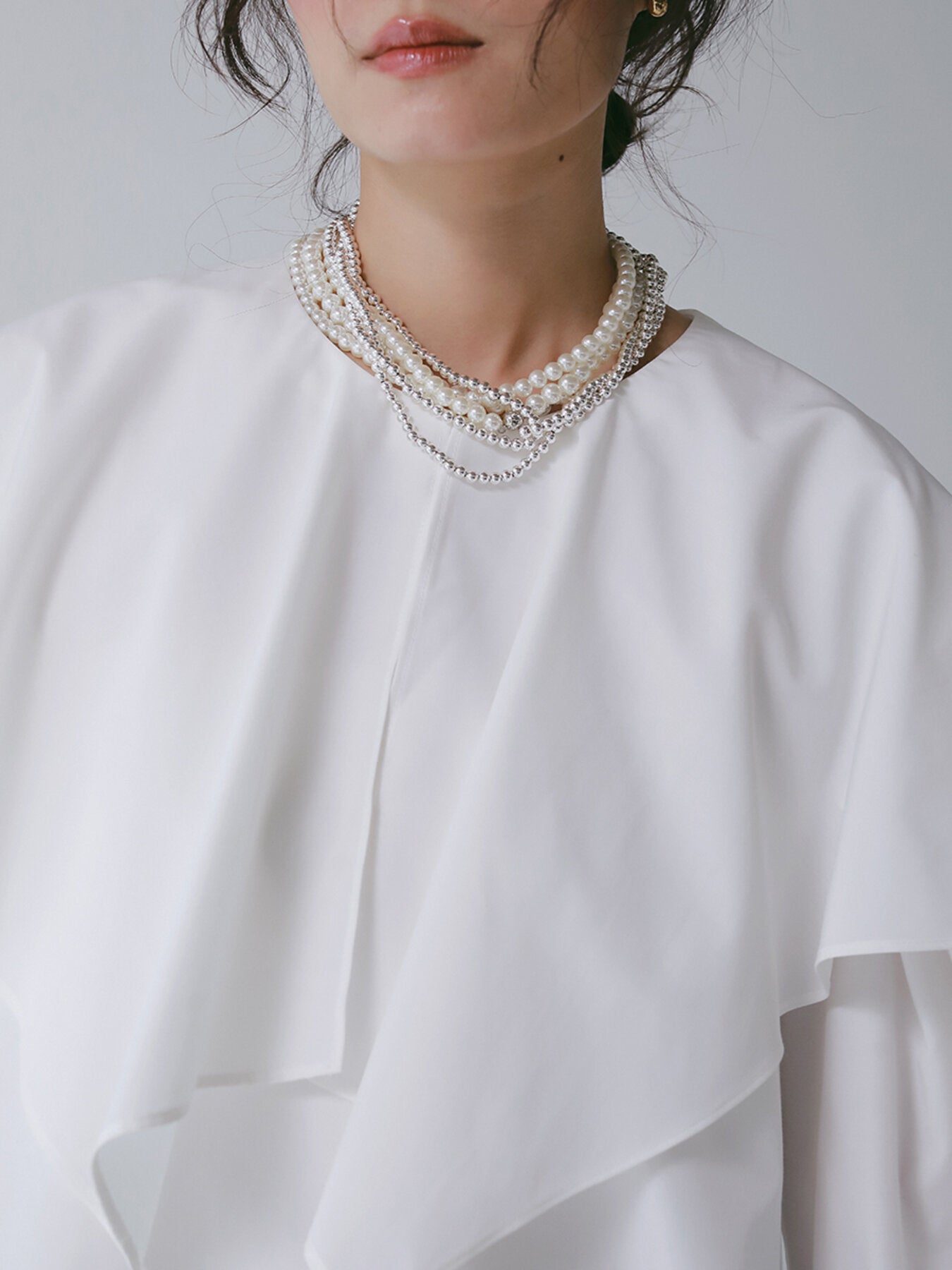 【CHIGNON】マルチWAYマグネットパールネックレス/0066-780SH