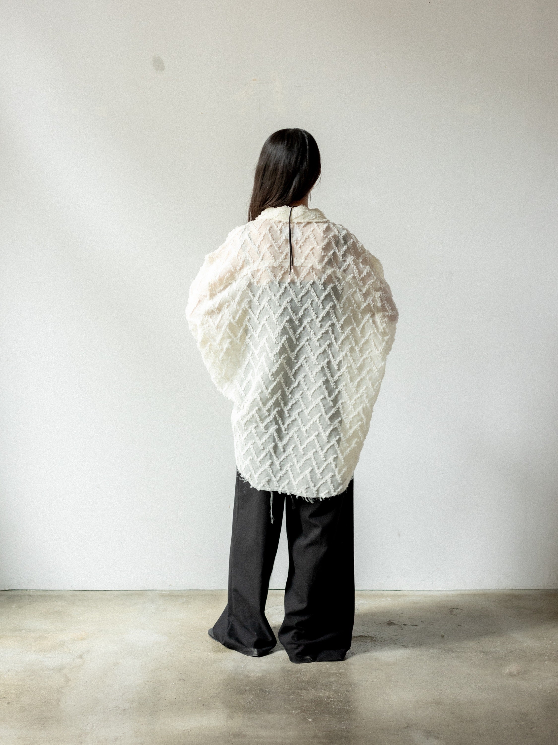 【AGAWD】シアーシャツ /2401-771222