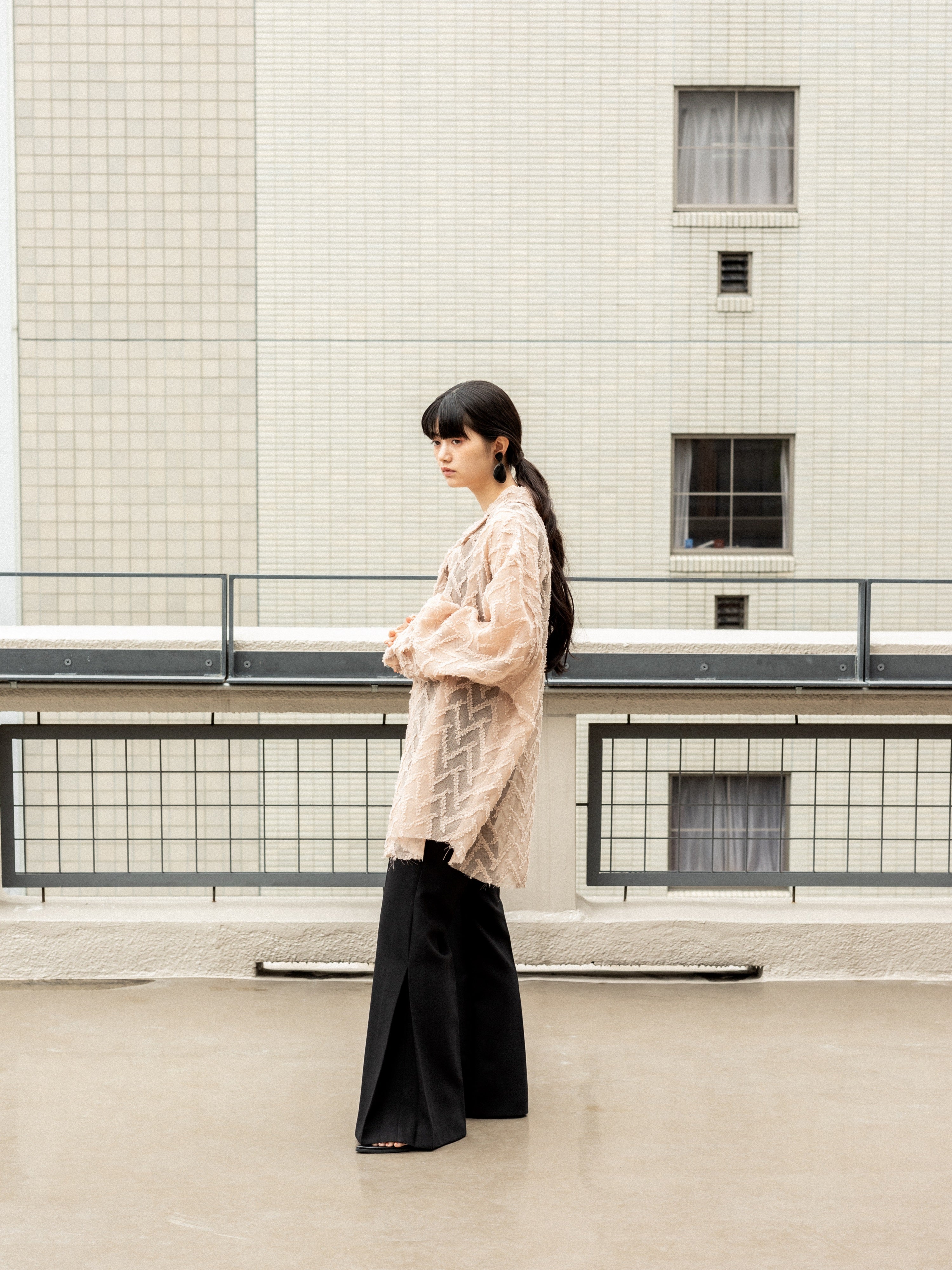 【AGAWD】シアーシャツ /2401-771222