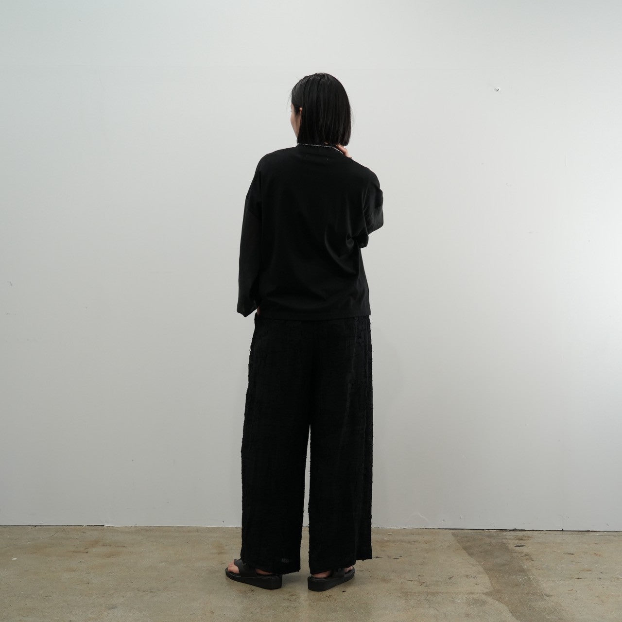 【RILATO】ジャガードリラックスパンツ/R25379