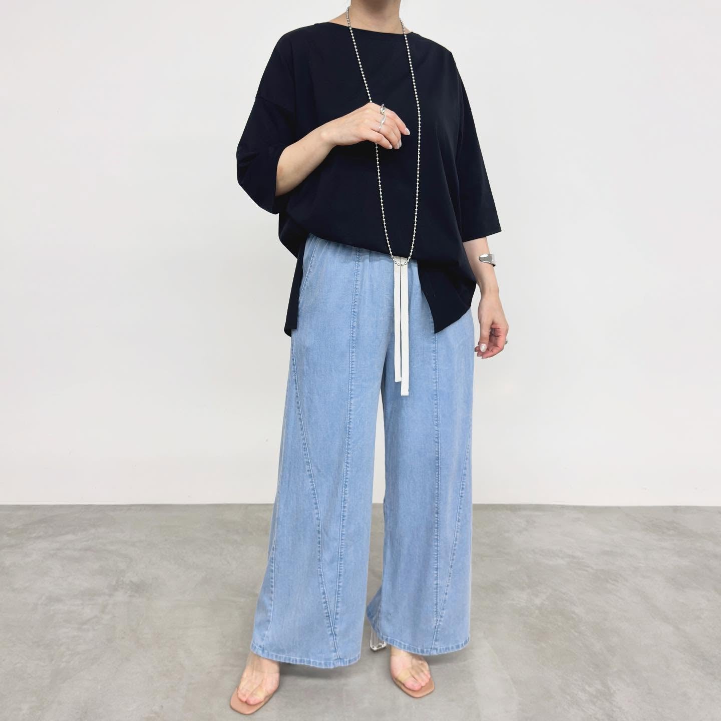 【NUS】プレミアム天笠2WAYイラストロゴビッグT/610-35036