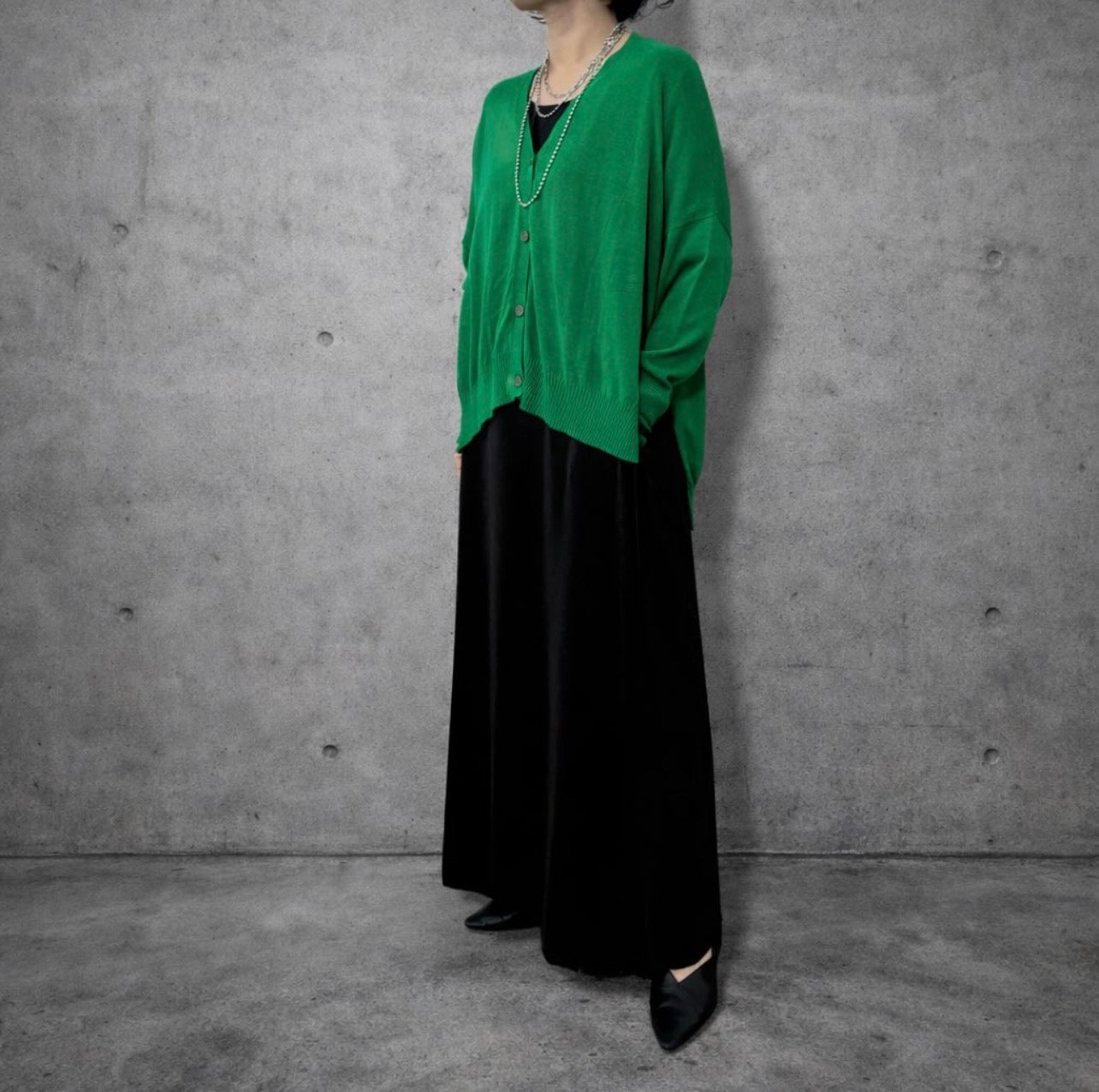 【siro de labonte】サイドスリットカーディガン/R623101