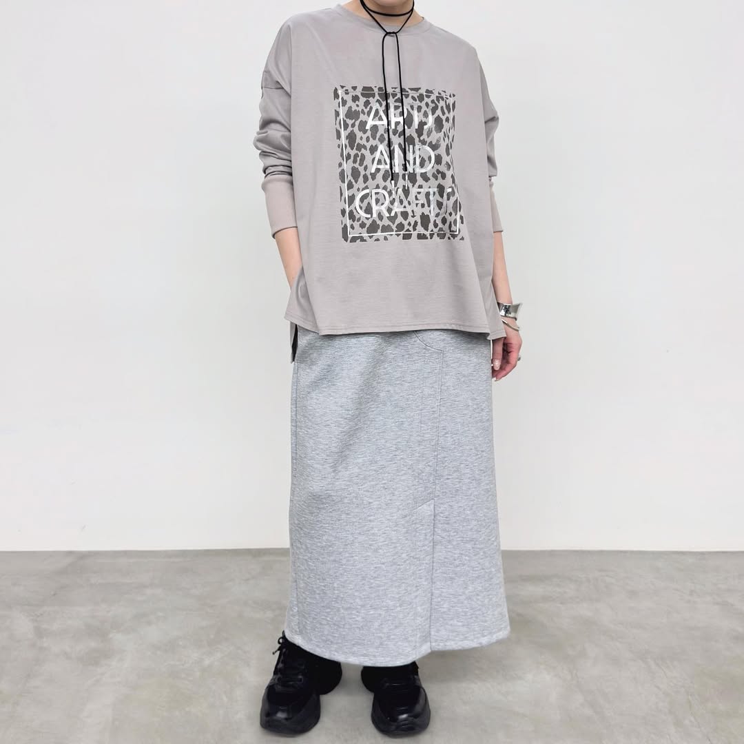 【NUS】コンパクトクールローレル天笠ミックスプリントロンT/550-35519