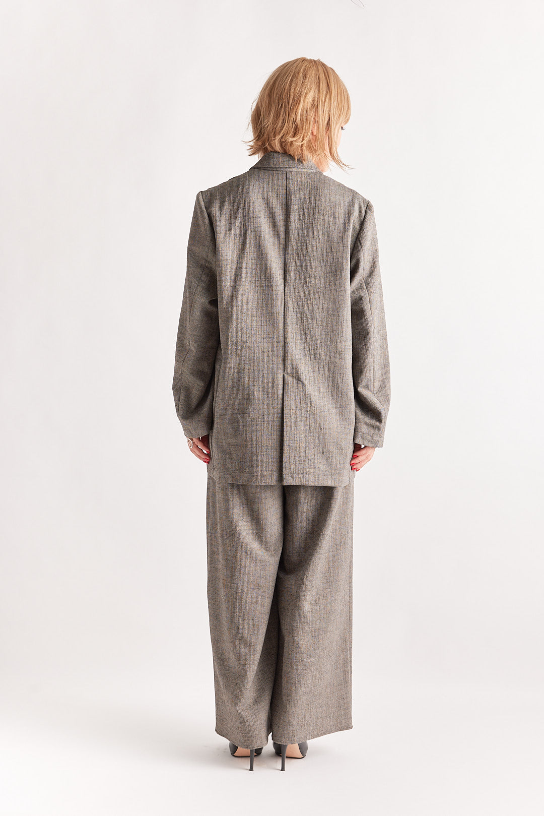 【STELLA CIFFON】カルテットミックスツイードジャケット/ST1-26102B