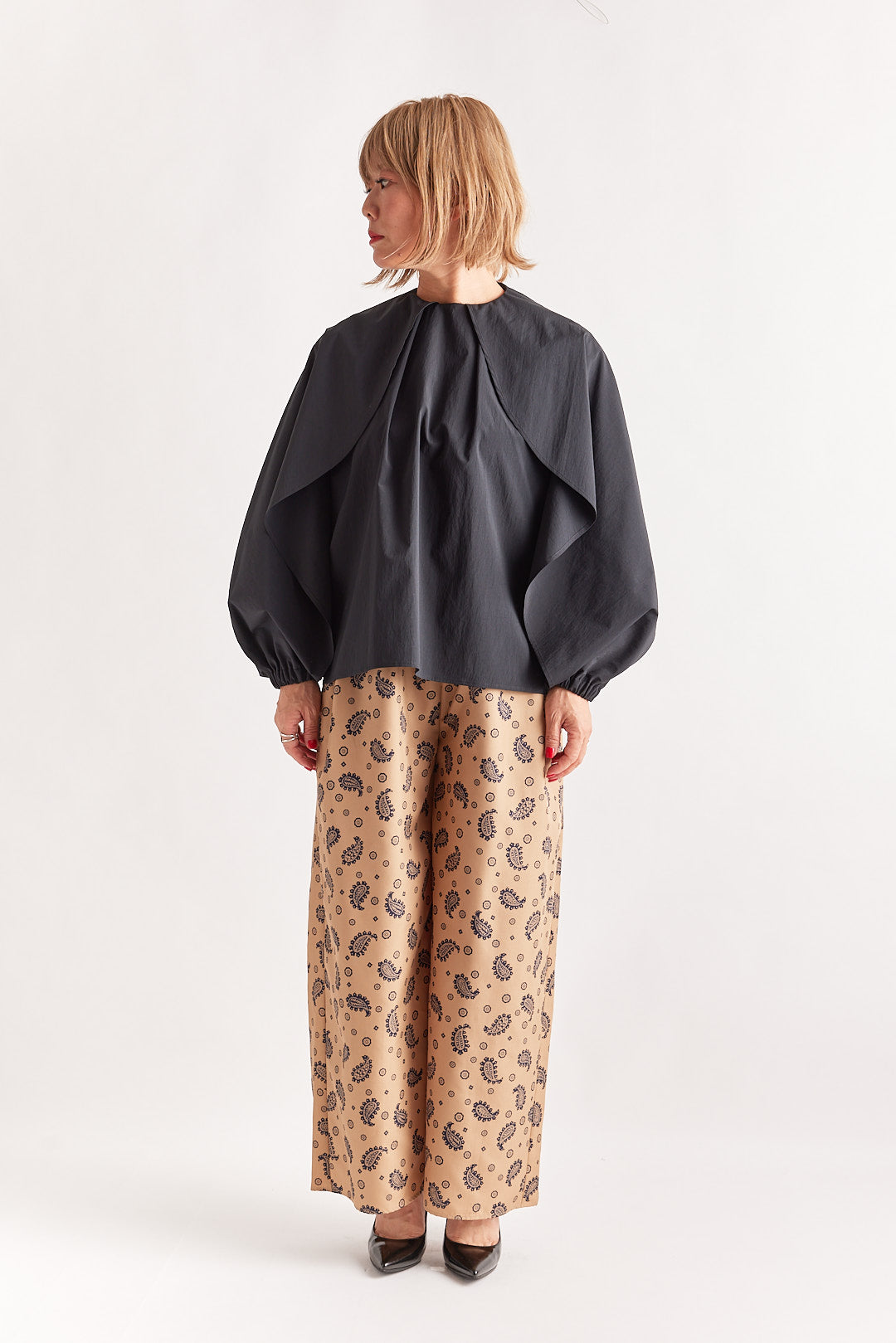 【STELLA CIFFON】ウォーターリペレントフリルブラウス/ST1-26403