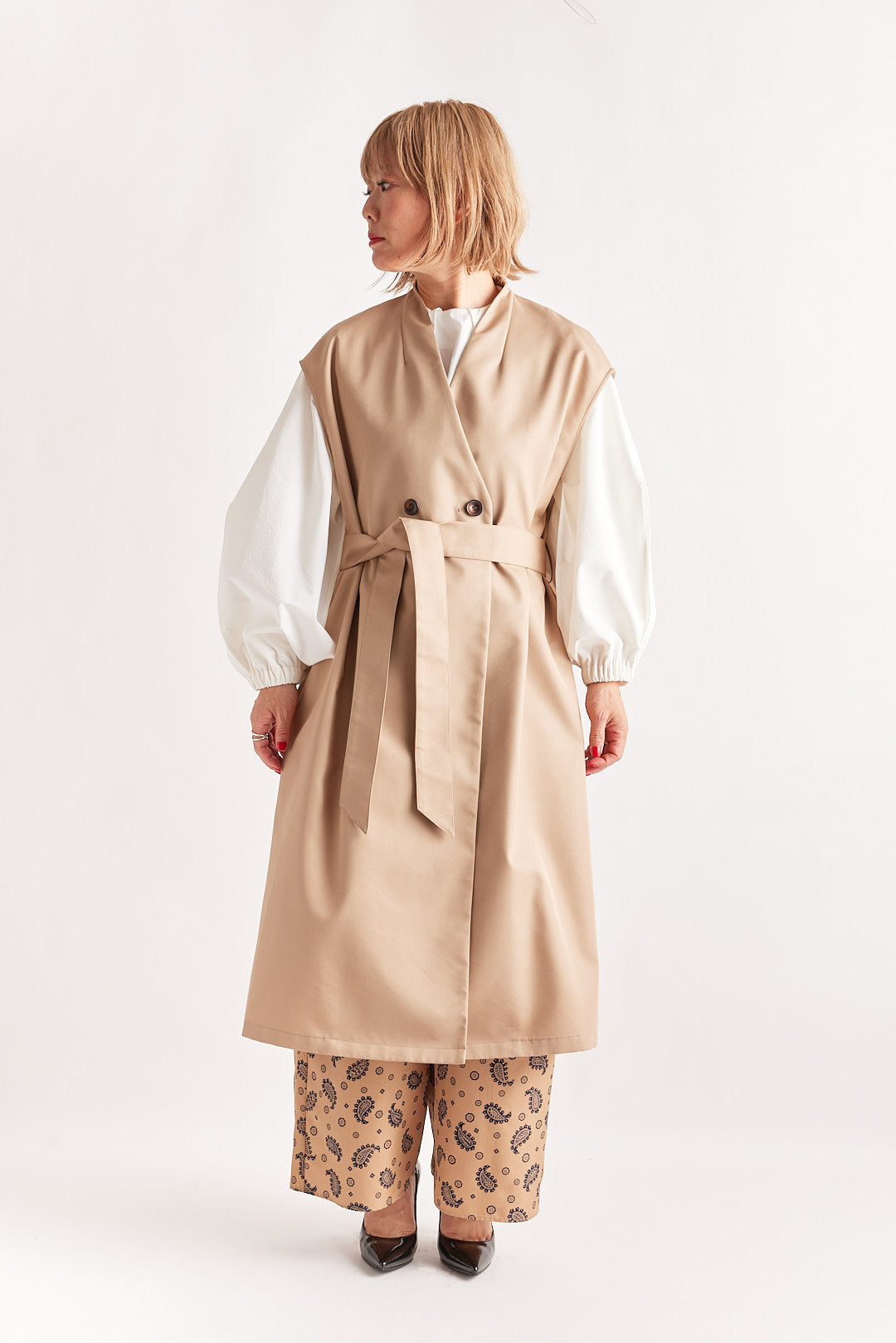 【STELLA CIFFON】シロスパンツイルジレ/ST1-26104