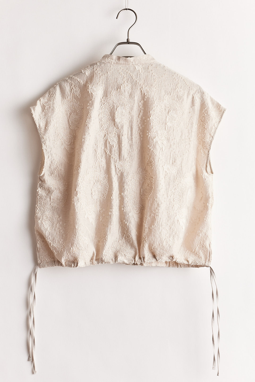 【STELLA CIFFON】ペイズリーカットジャガードトップ/ST2-26407