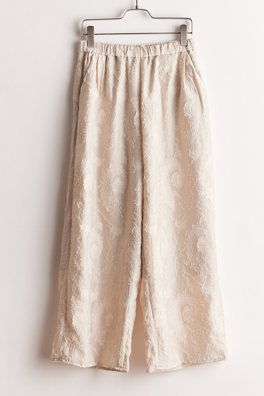 【STELLA CIFFON】ペイズリーカットジャガードパンツ/ST2-26206