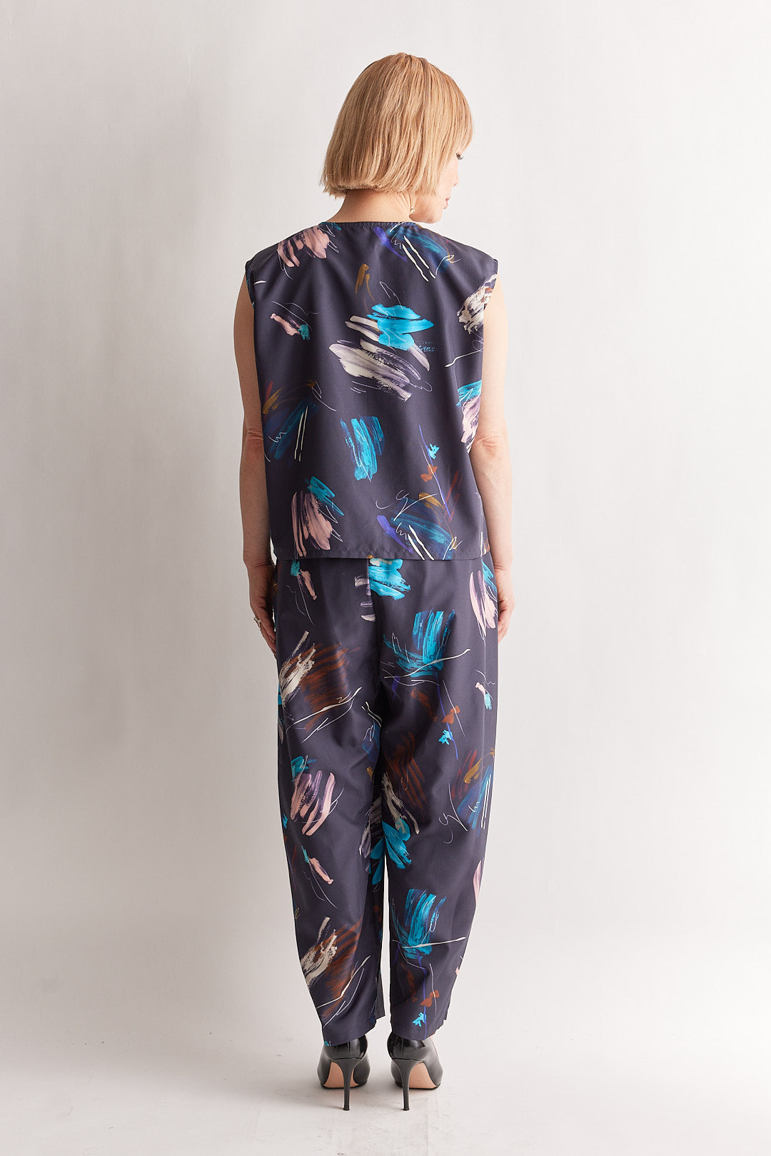 【STELLA CIFFON】ライフニューカラープリントトップ/ST2-25401C