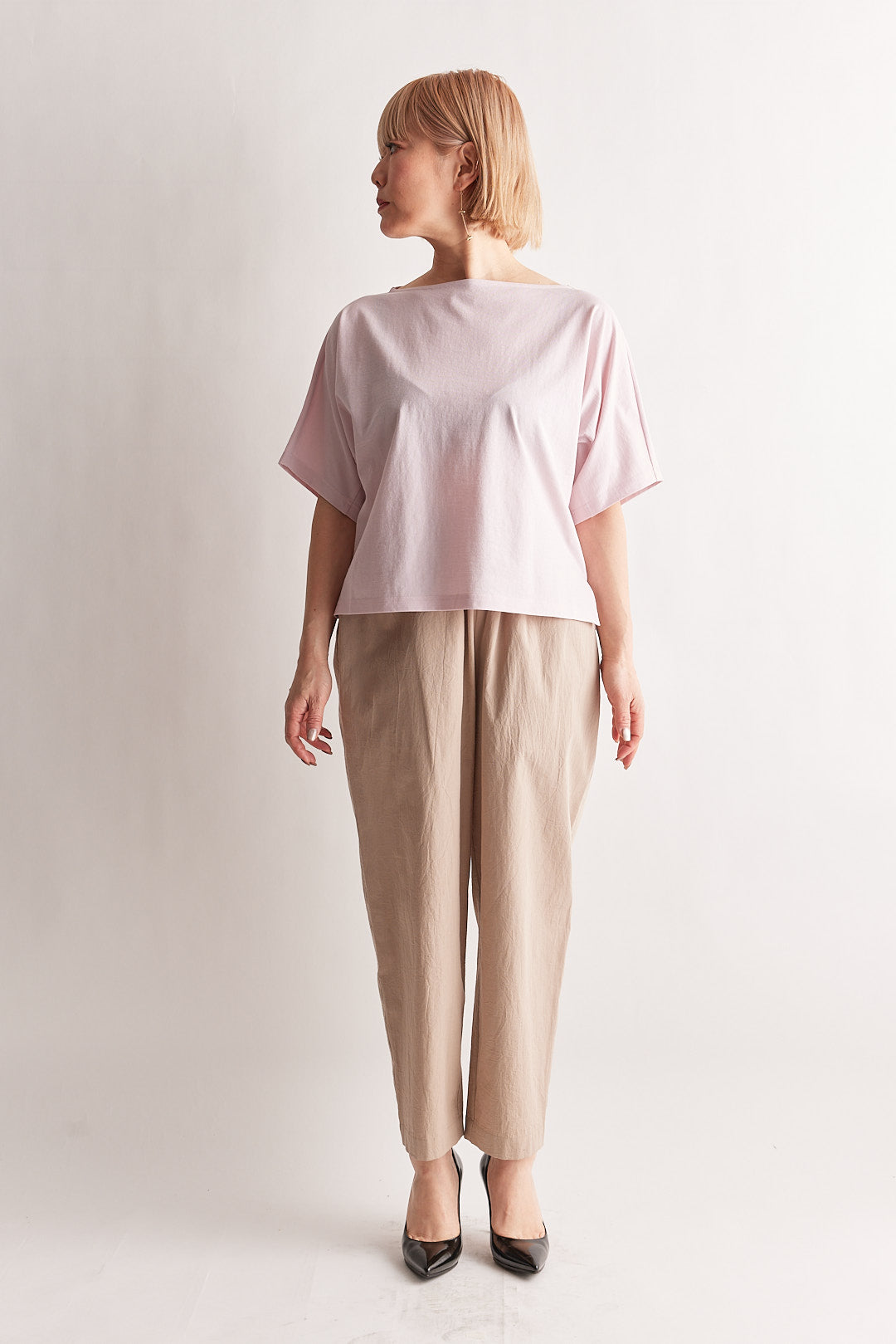 【STELLA CIFFON】ハイツイストジャージトップ/ST2-26501