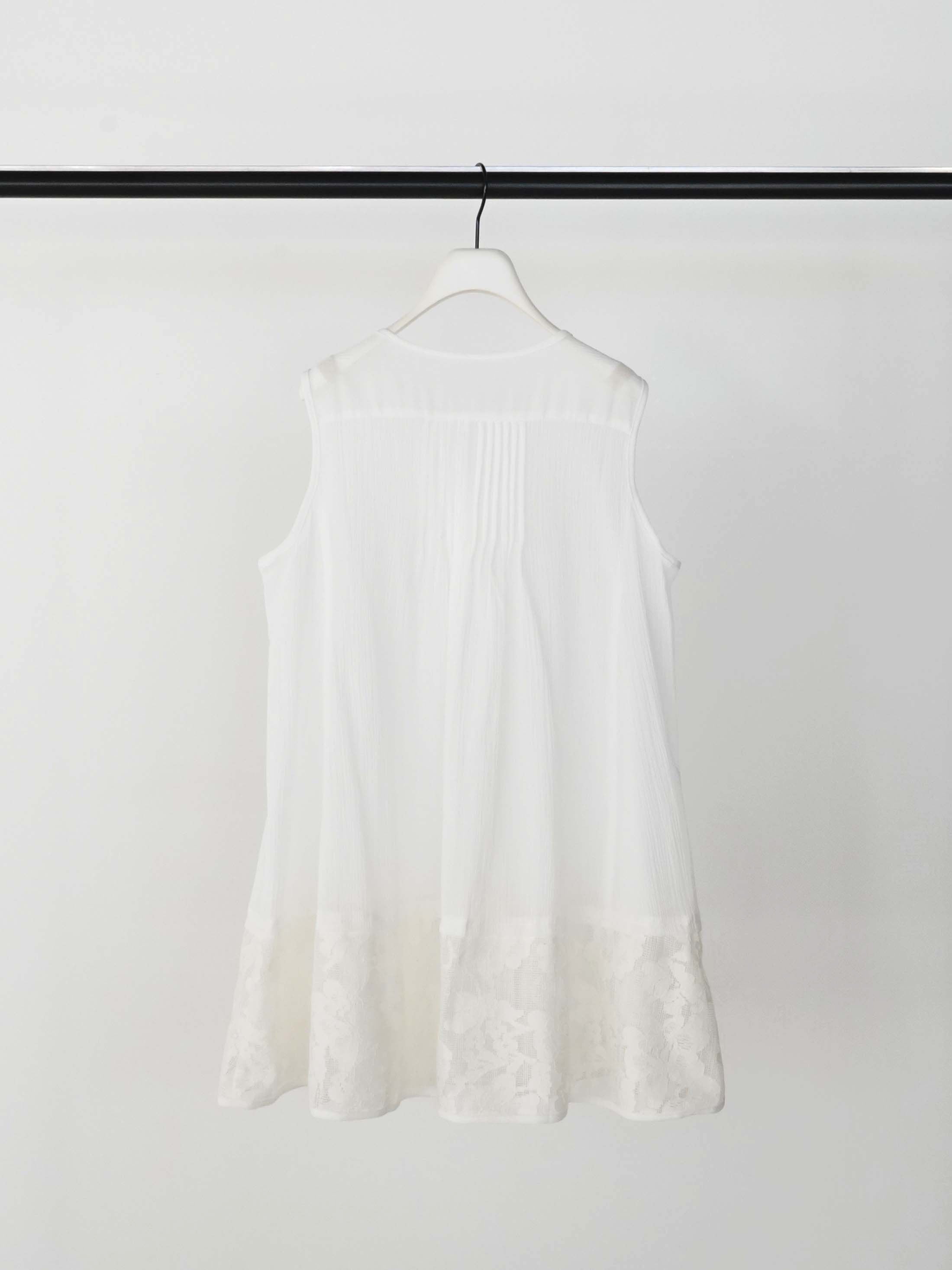 【CHIGNON】シアーメッシュ×レースチュニックブラウス/1262-306KK