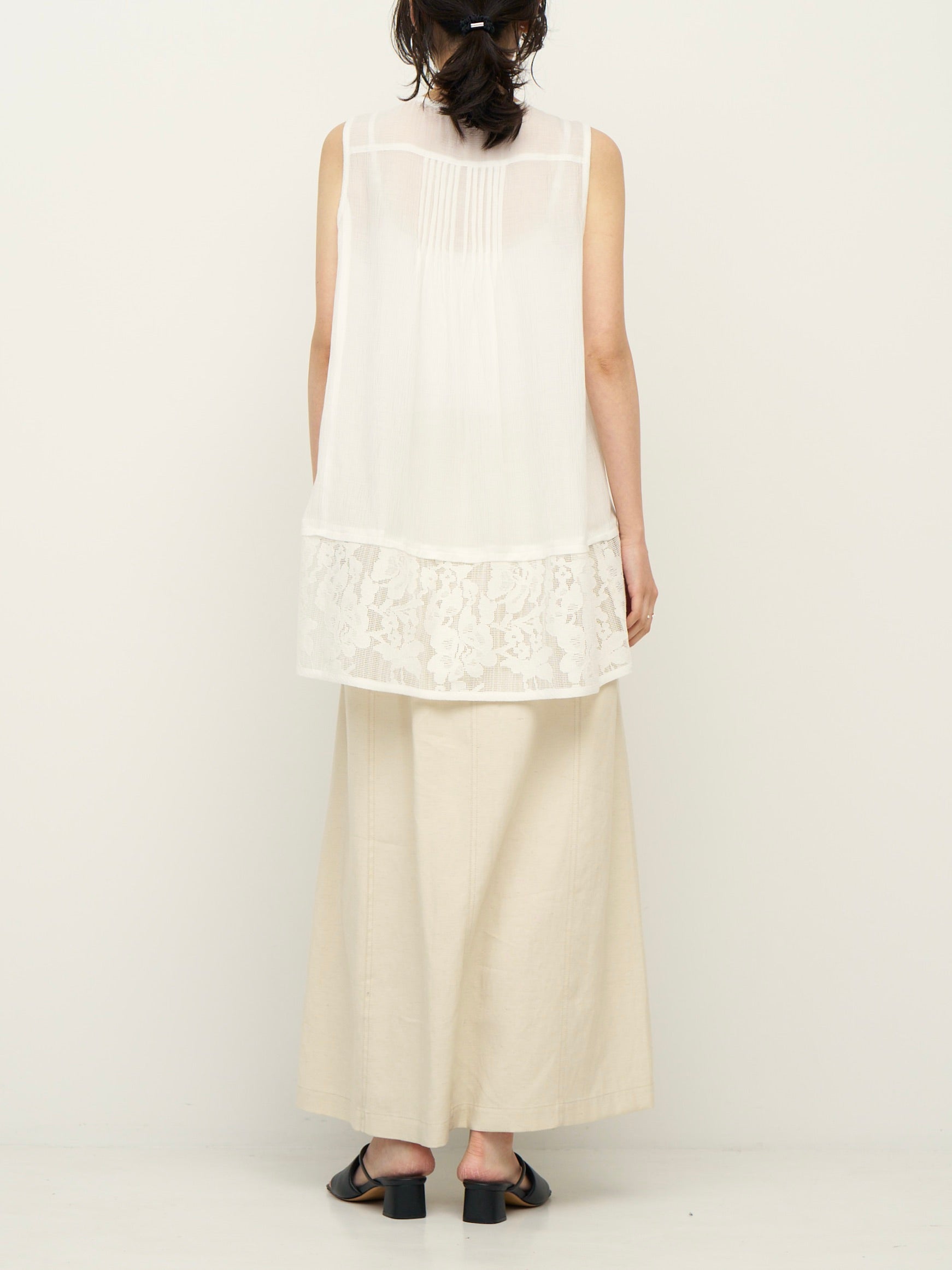 【CHIGNON】シアーメッシュ×レースチュニックブラウス/1262-306KK