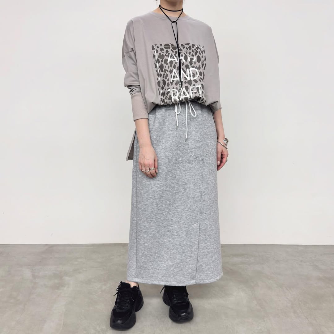 【NUS】コンパクトクールローレル天笠ミックスプリントロンT/550-35519