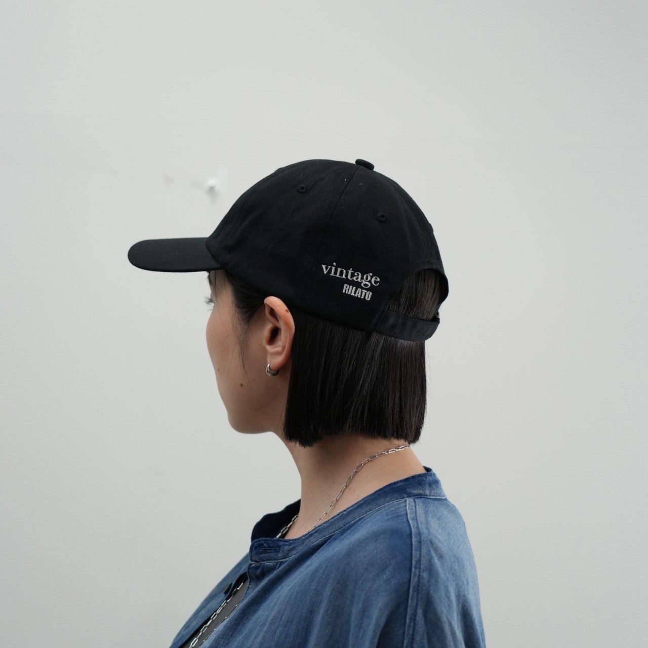【RILATO】刺繡入りキャップ/R25300