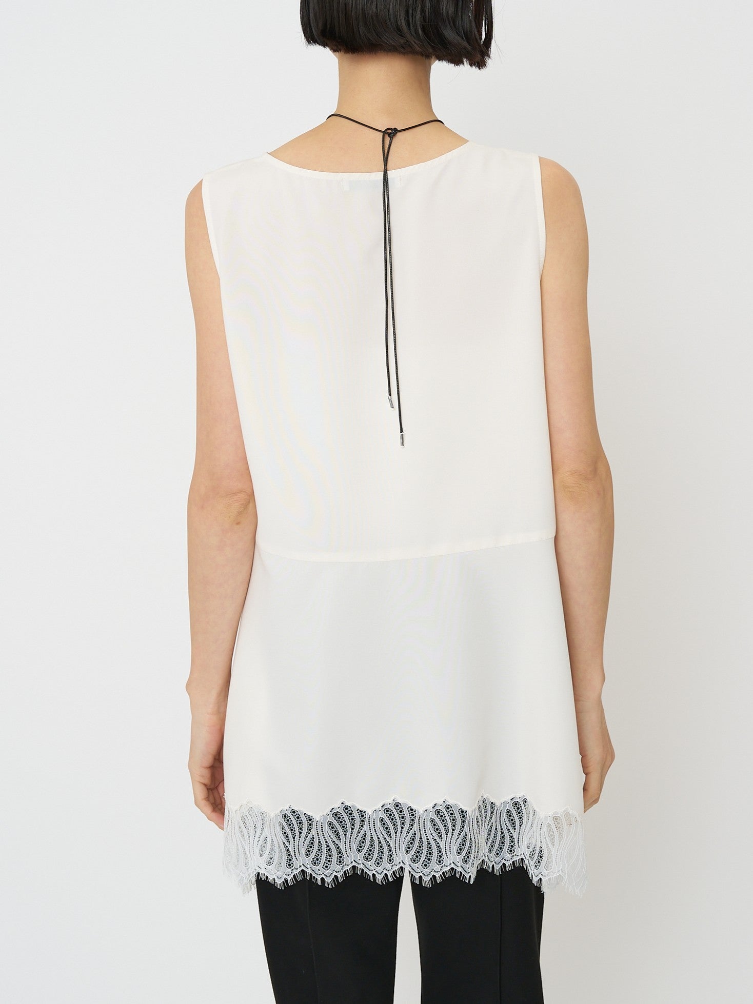 【CHIGNON】ヘムレースサテンタンク/1561-061NH