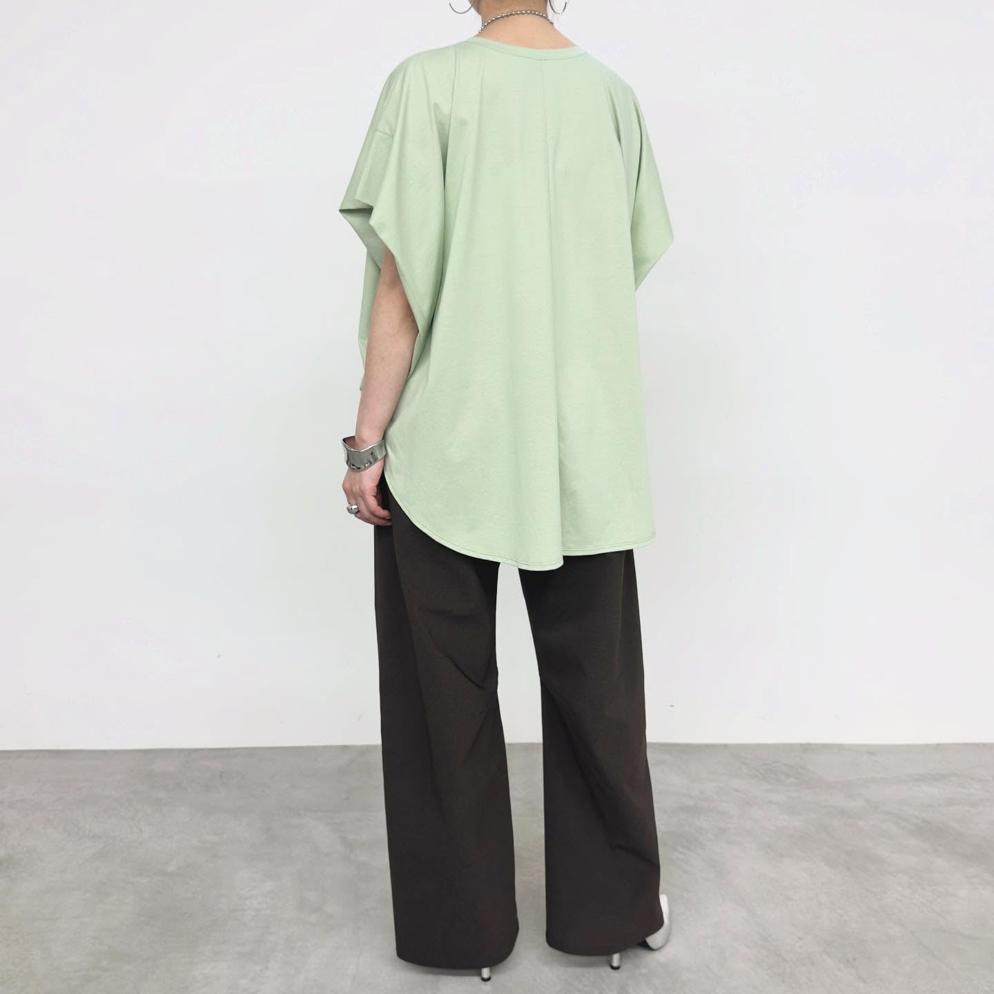 【NUS】コンパクトクールローレル天笠タックススリーブフォトTシャツ/610-35045