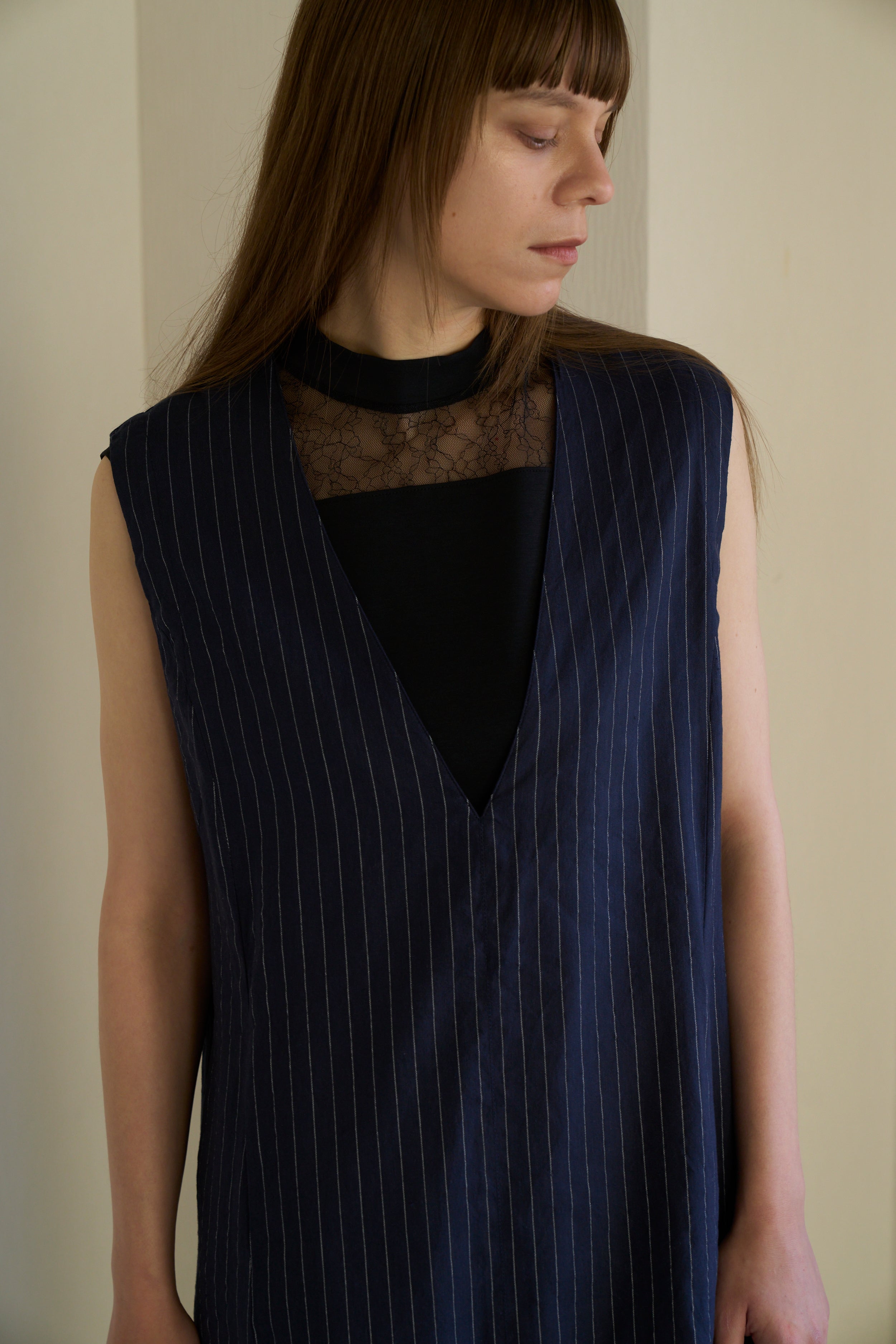 【Ordinary】レーススイッチスリーブレスプルオーバー/BO26-504T