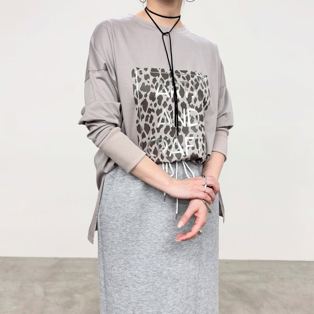 【NUS】コンパクトクールローレル天笠ミックスプリントロンT/550-35519