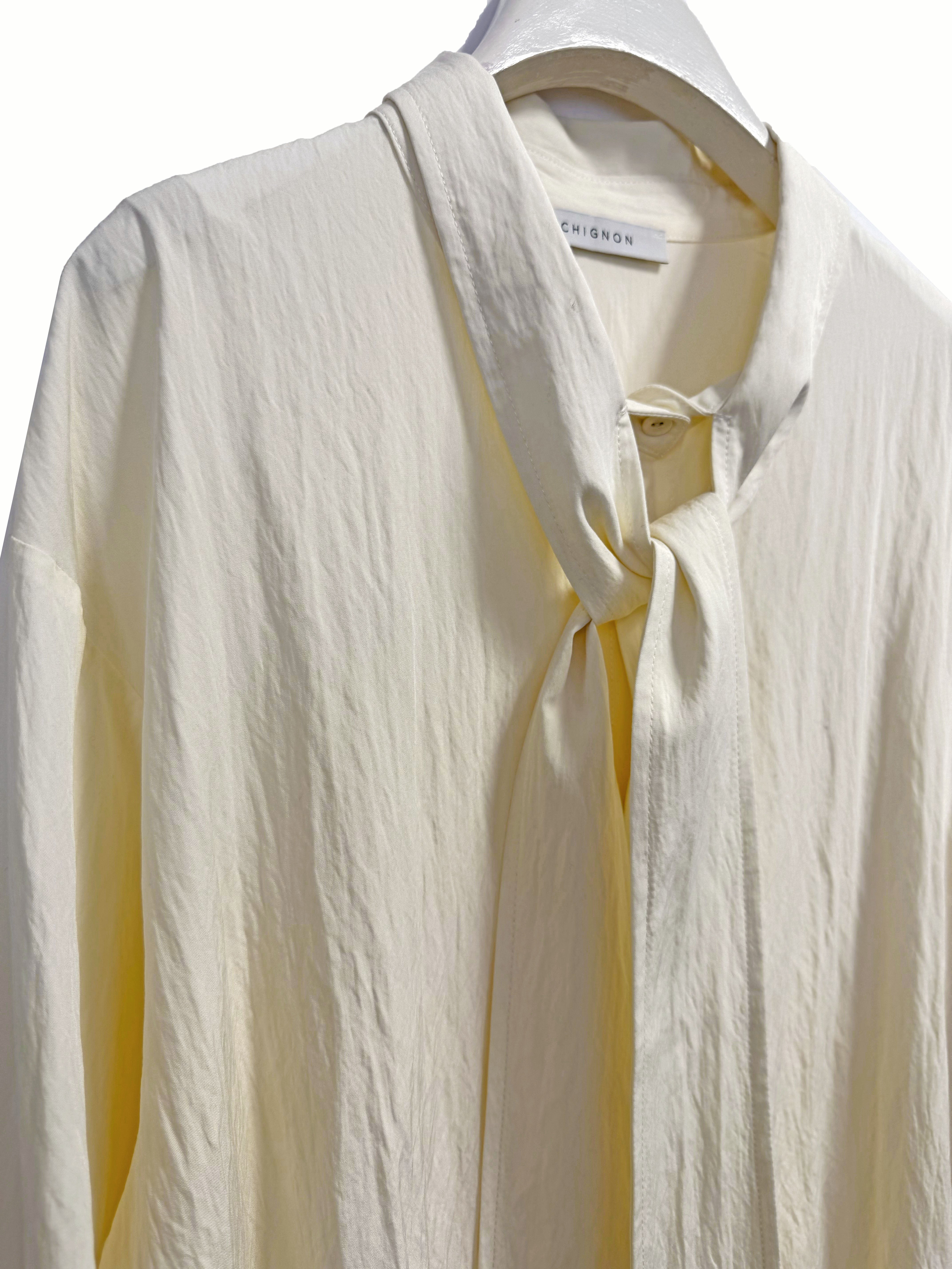 【CHIGNON】ボウタイカラーシャツ/1855-217KK