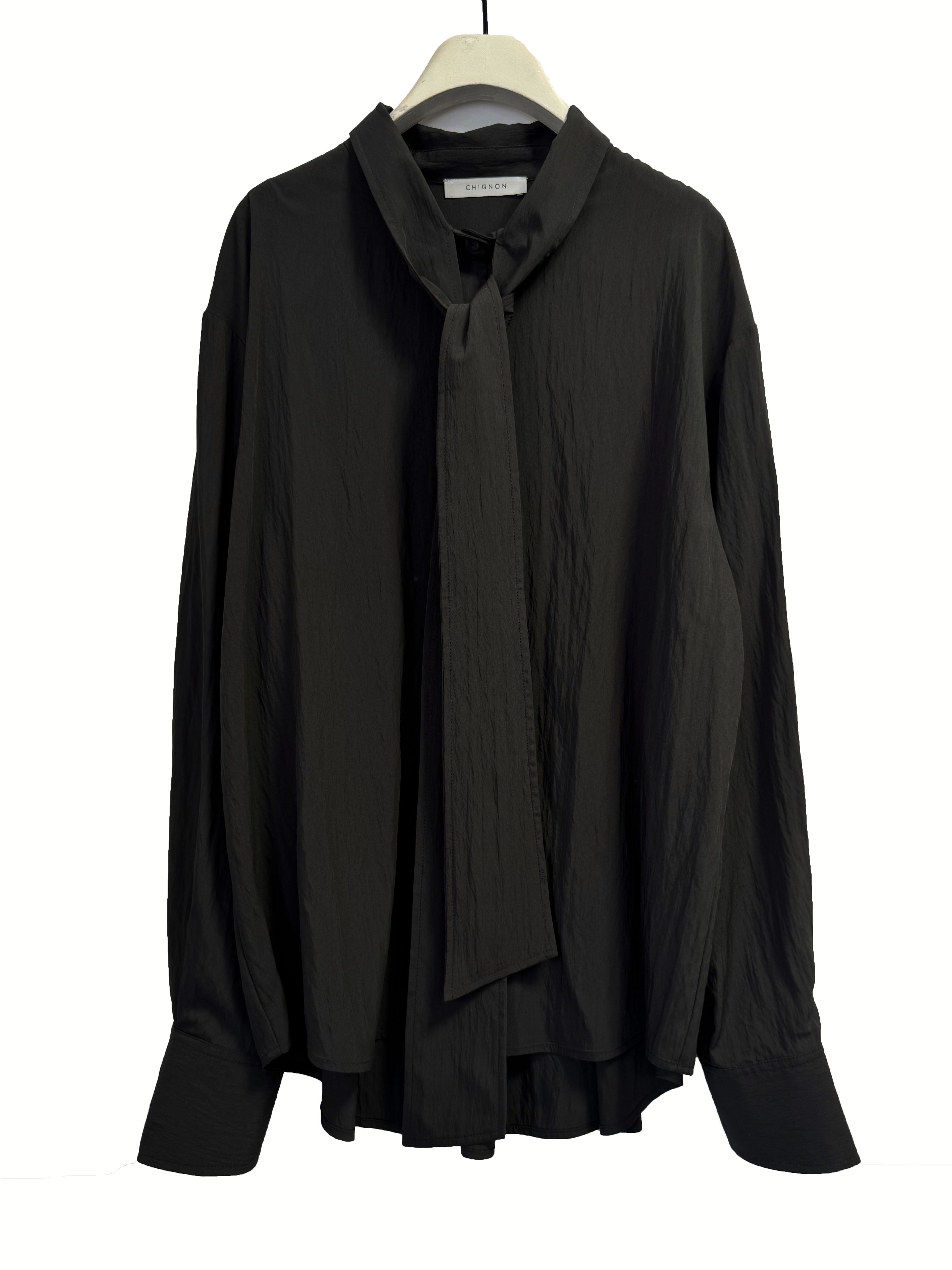 【CHIGNON】ボウタイカラーシャツ/1855-217KK