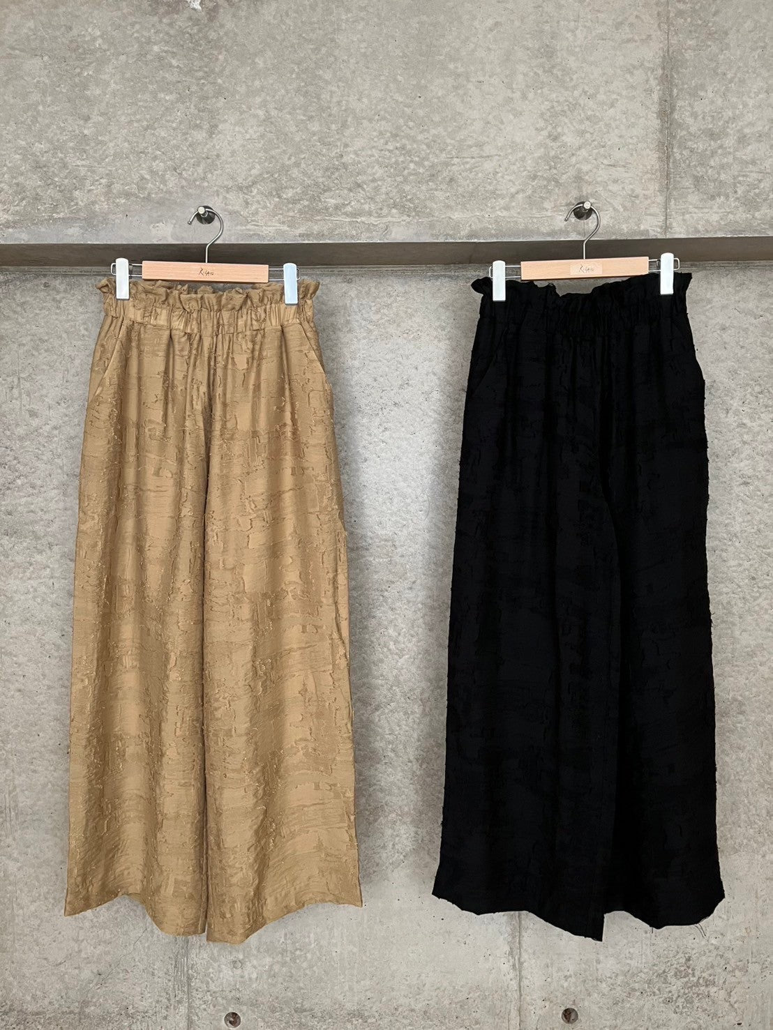 【RILATO】ジャガードリラックスパンツ/R25379