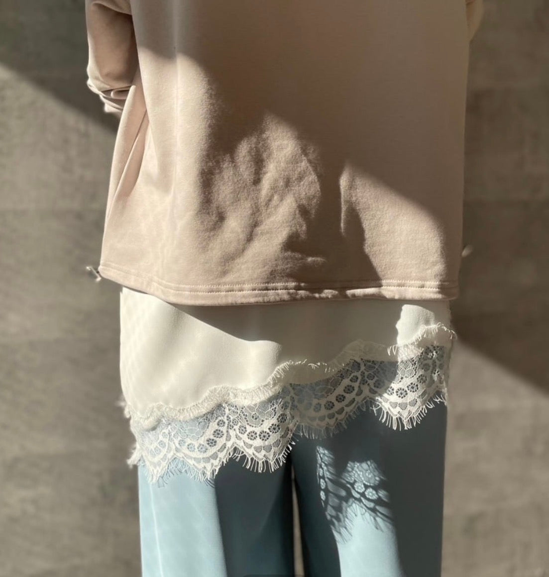 【再入荷】【ANNAKERRY】レースヘムアシメントリーキャミ/85261716