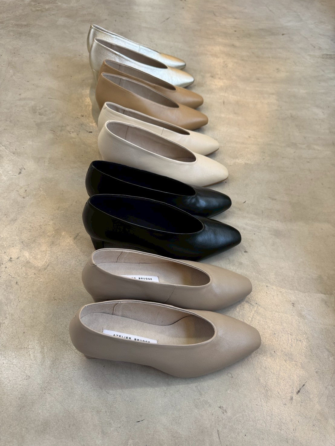 【ATELIER BRUGGE】ヒールアップソフトカッター/26PS-11SS