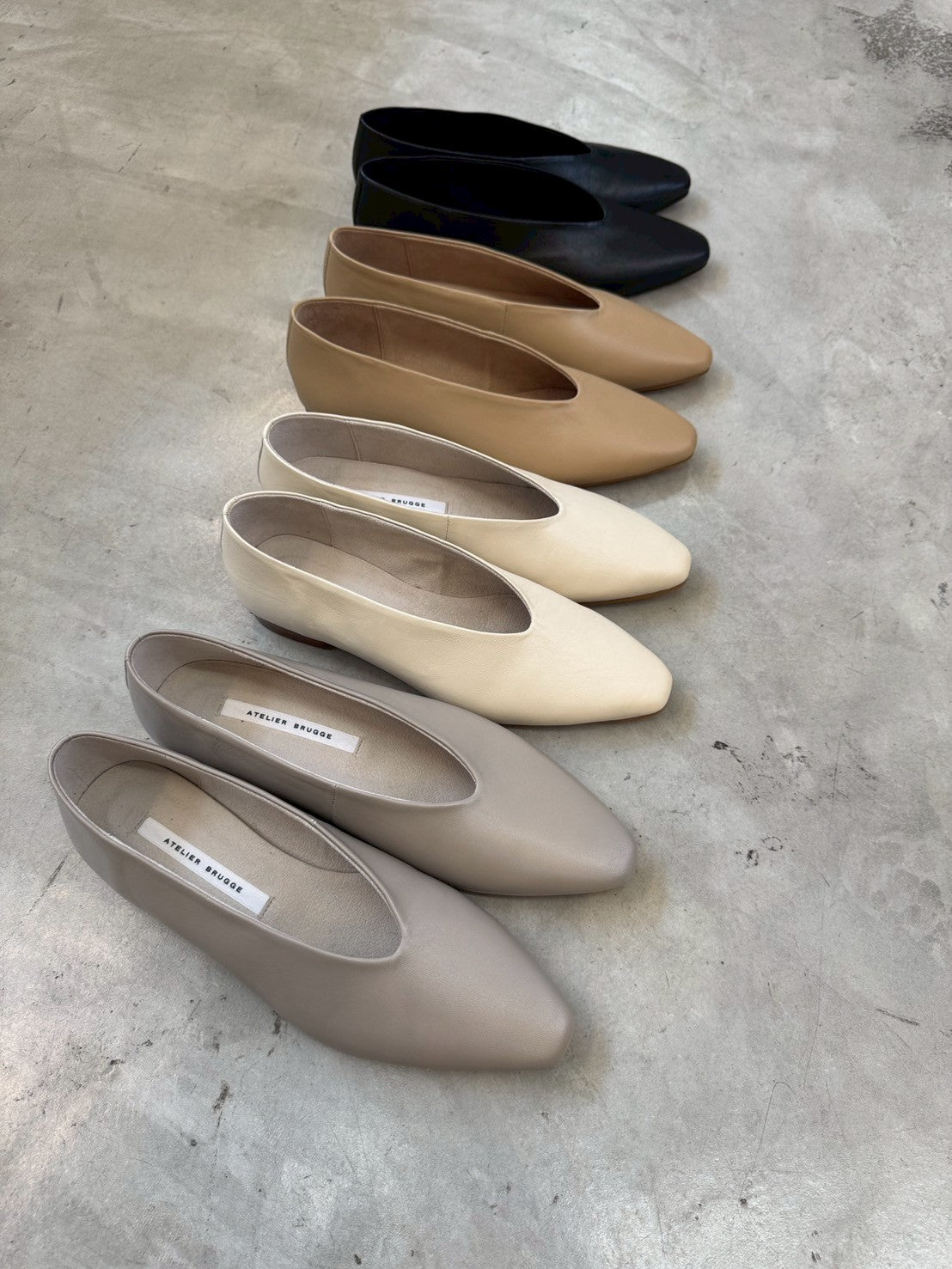 【ATELIER BRUGGE】ソフトカッターシューズ/26PS-66SS