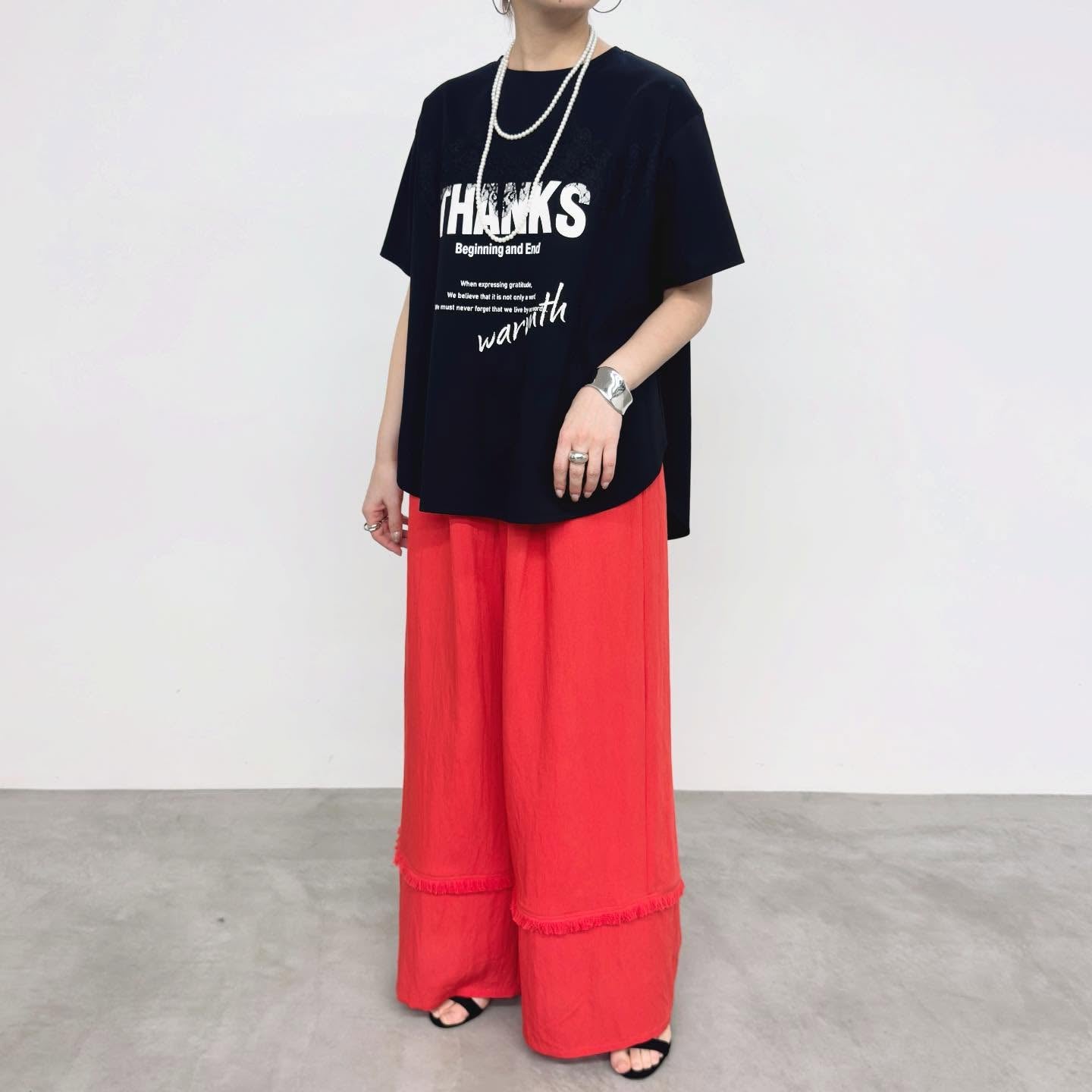 【NUS】ZOCCONポンチ×アイラッシュレースロゴT/610-35043