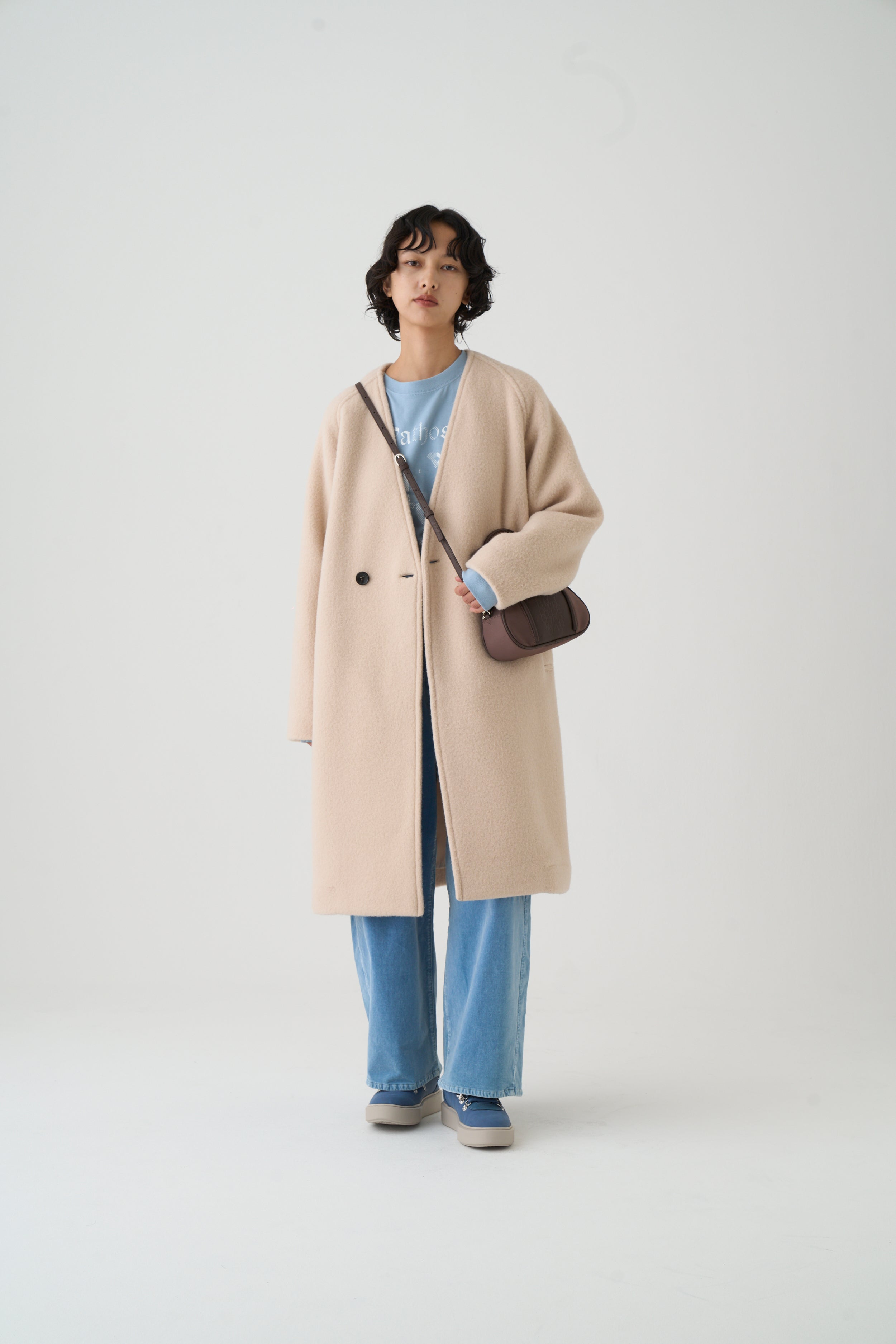 【Ordinary】カラーレスバルキーコート/BO25-301C