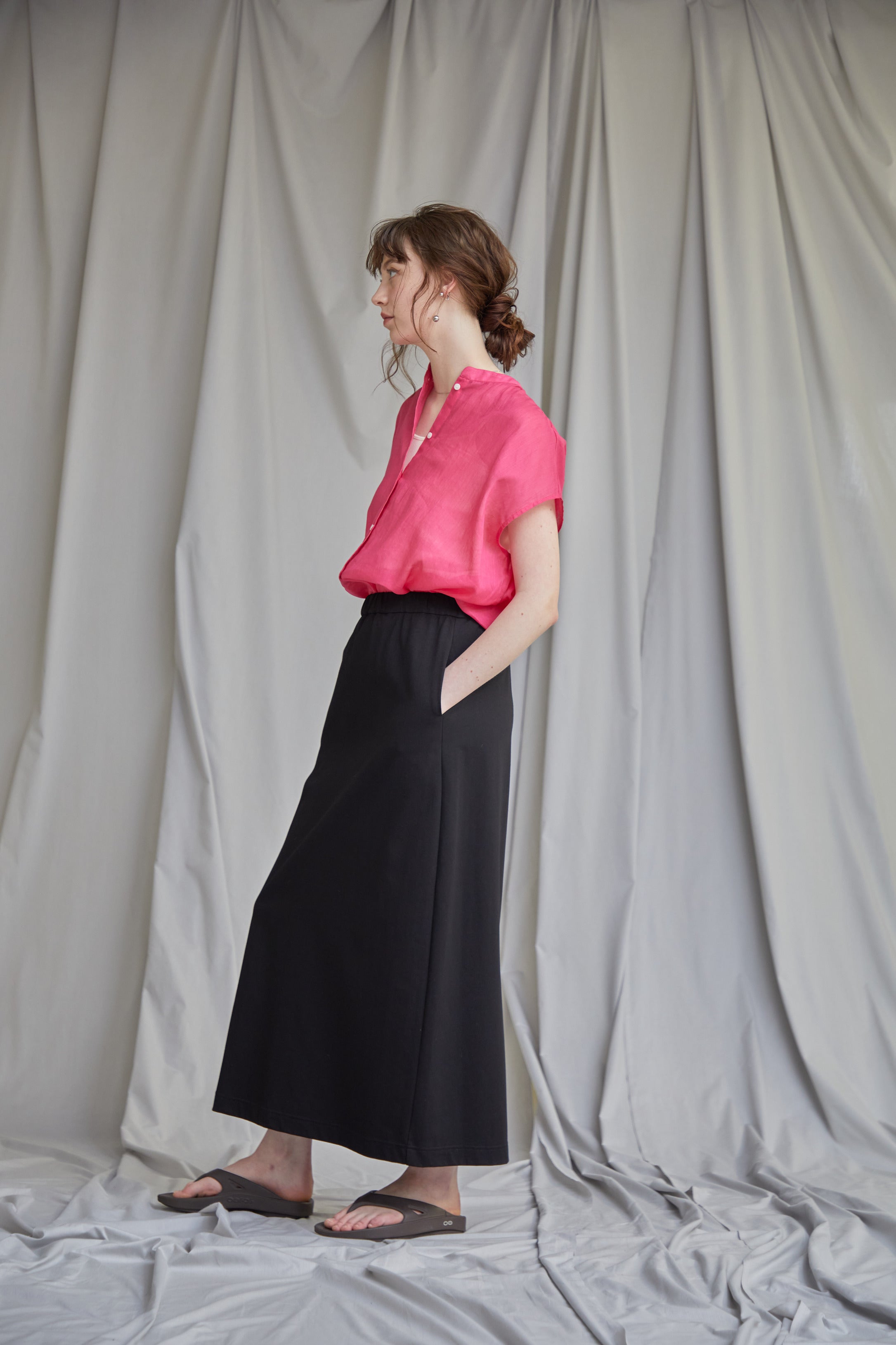 【SUGAR ROSE】ストレッチカットソータイトスカート/253332