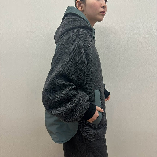 【C'EST MOI】ヘリンボーン×タフタブルゾン/20256566