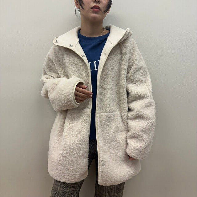 【C'EST MOI】フェイクムートンコートリバーシブル/20256604