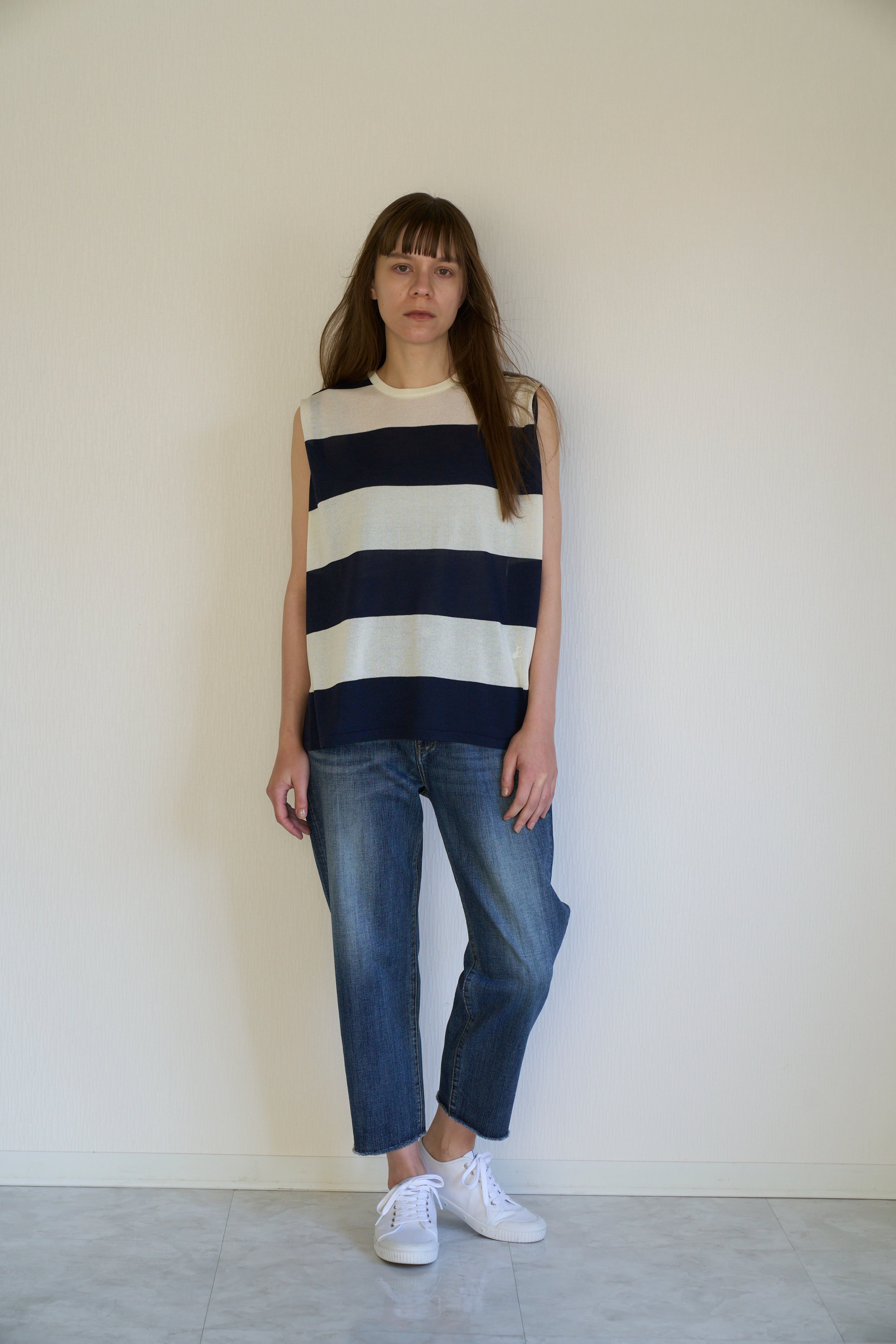 【Ordinary】ストレートラインクロップドデニムパンツ/BO26-532P