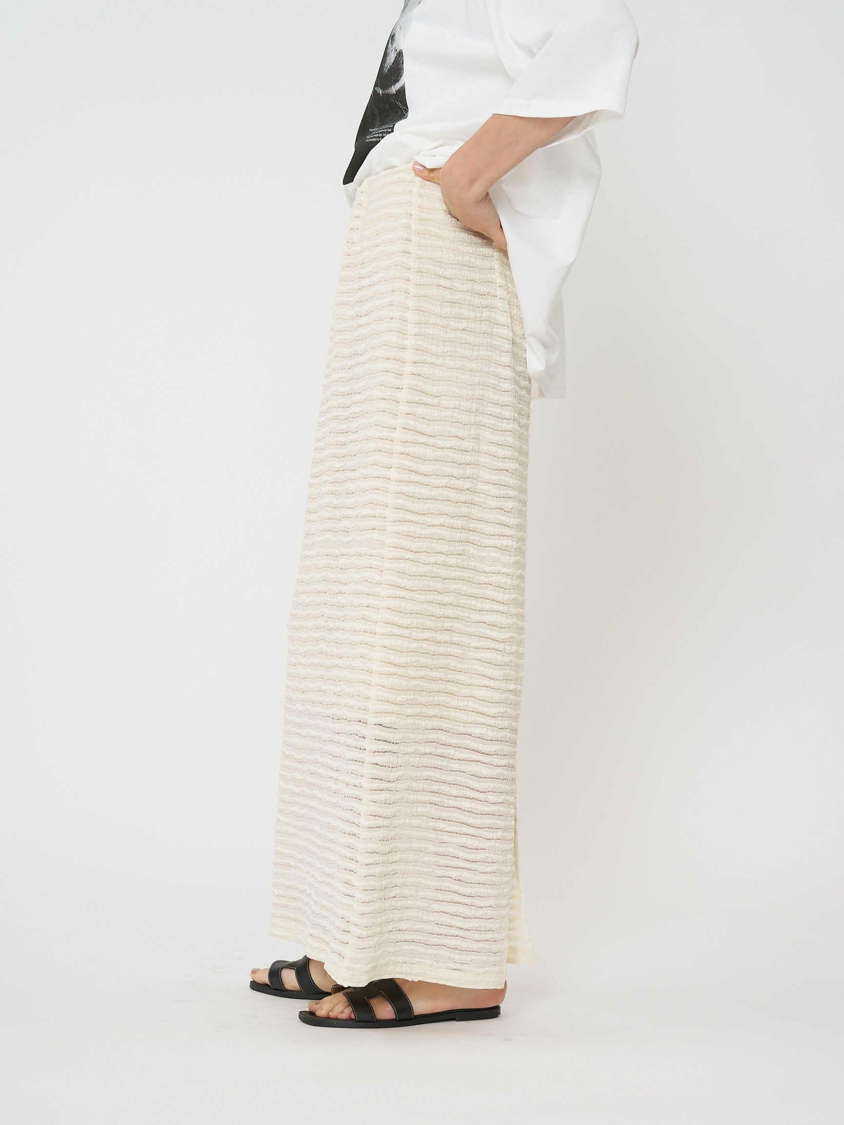 【CHIGNON】ストレッチレーススカート/2261-047BZ