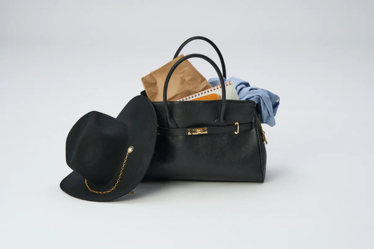 【MILLELA FIRENZE】金具付きレザートートバッグ/10280522