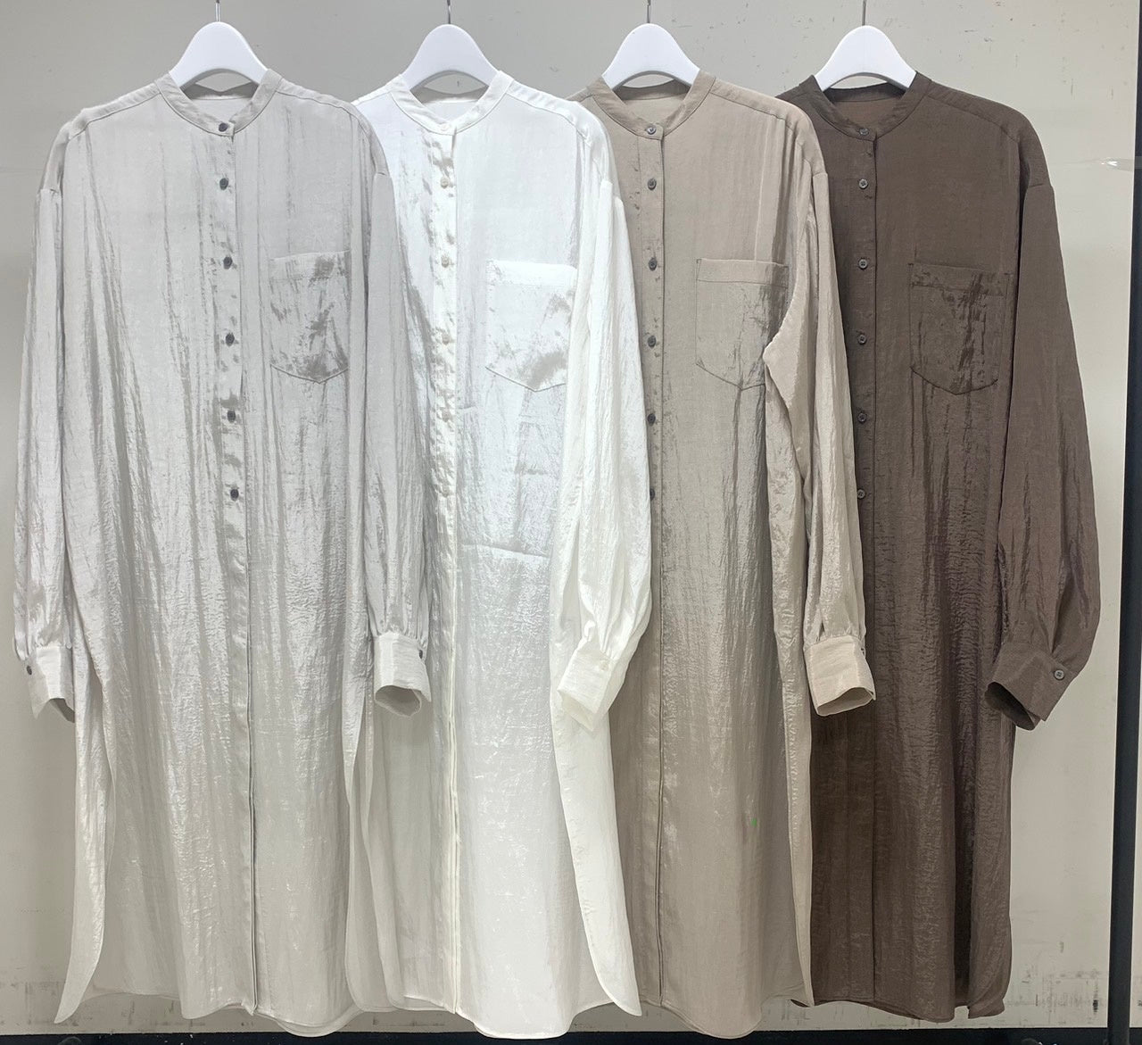 【SUGAR ROSE】深スリットロングシャツ/243059