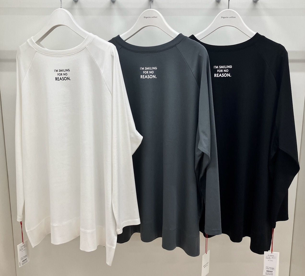 【Dignite Collier】2WAYラグランTシャツ/80256303